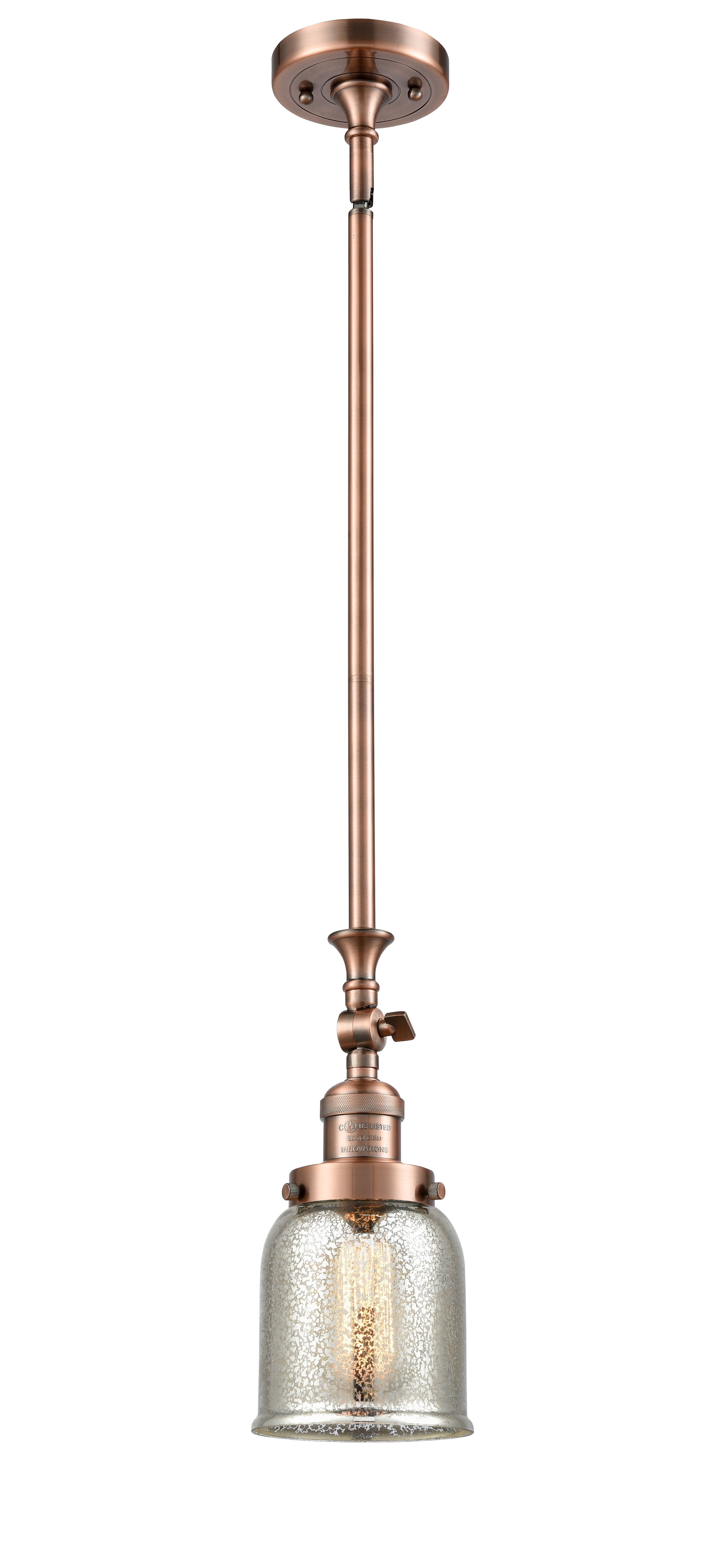 Franklin Restoration Mini Pendant Cast Brass