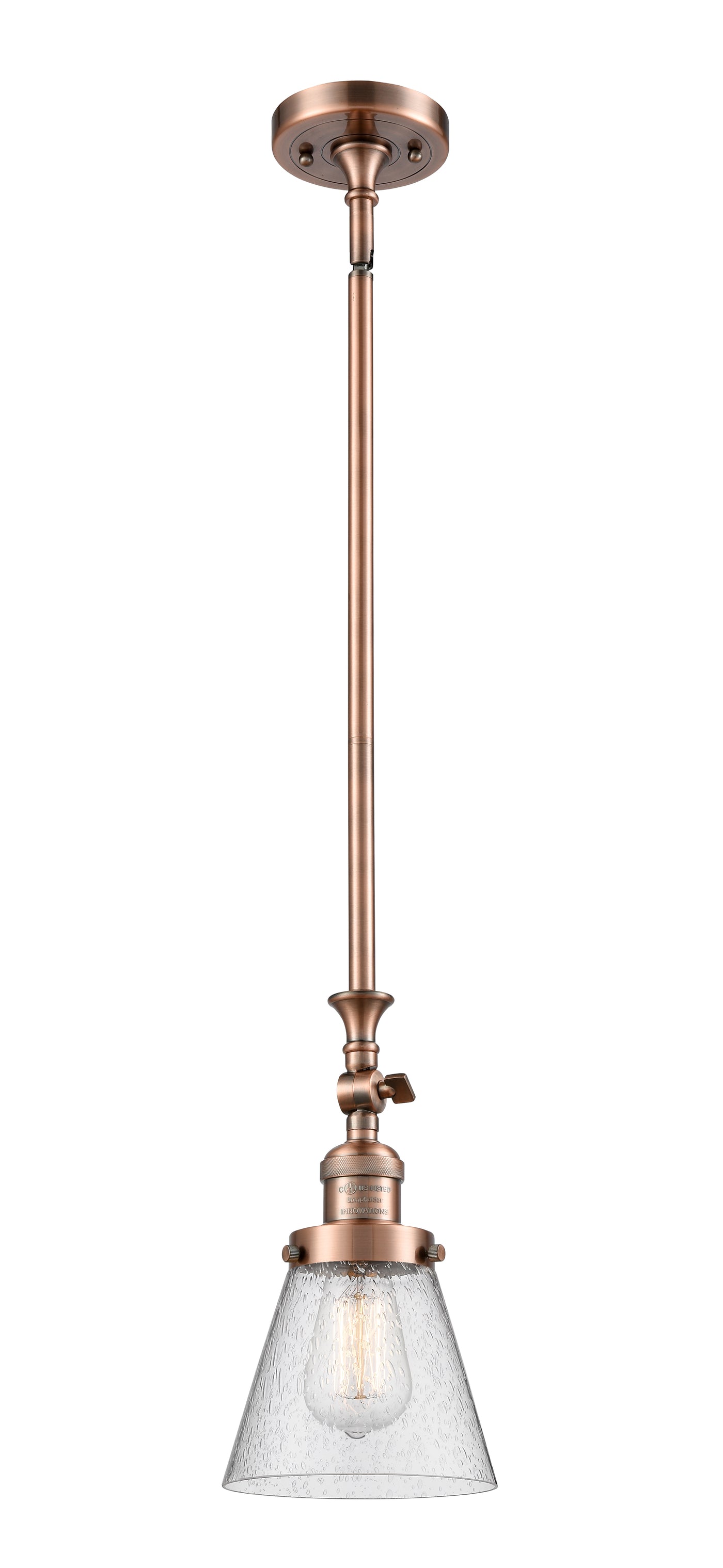 Franklin Restoration Mini Pendant Antique Brass