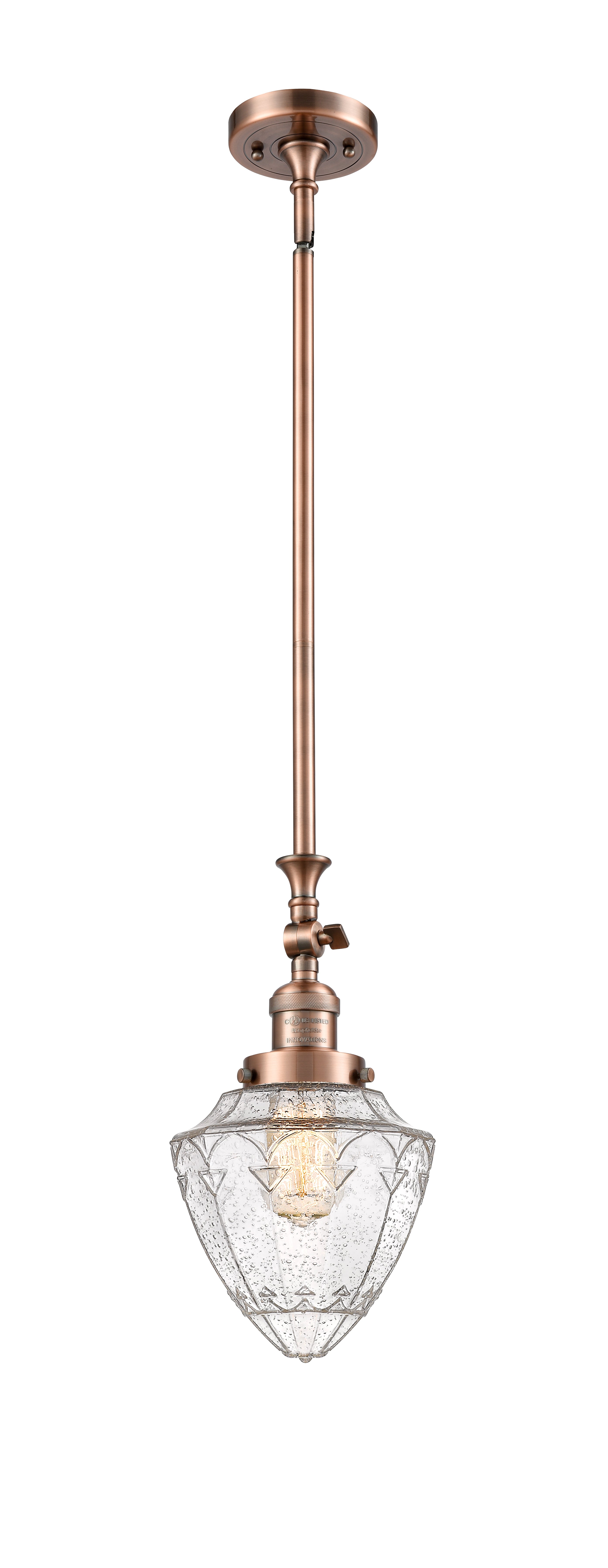 Franklin Restoration Mini Pendant Antique Brass