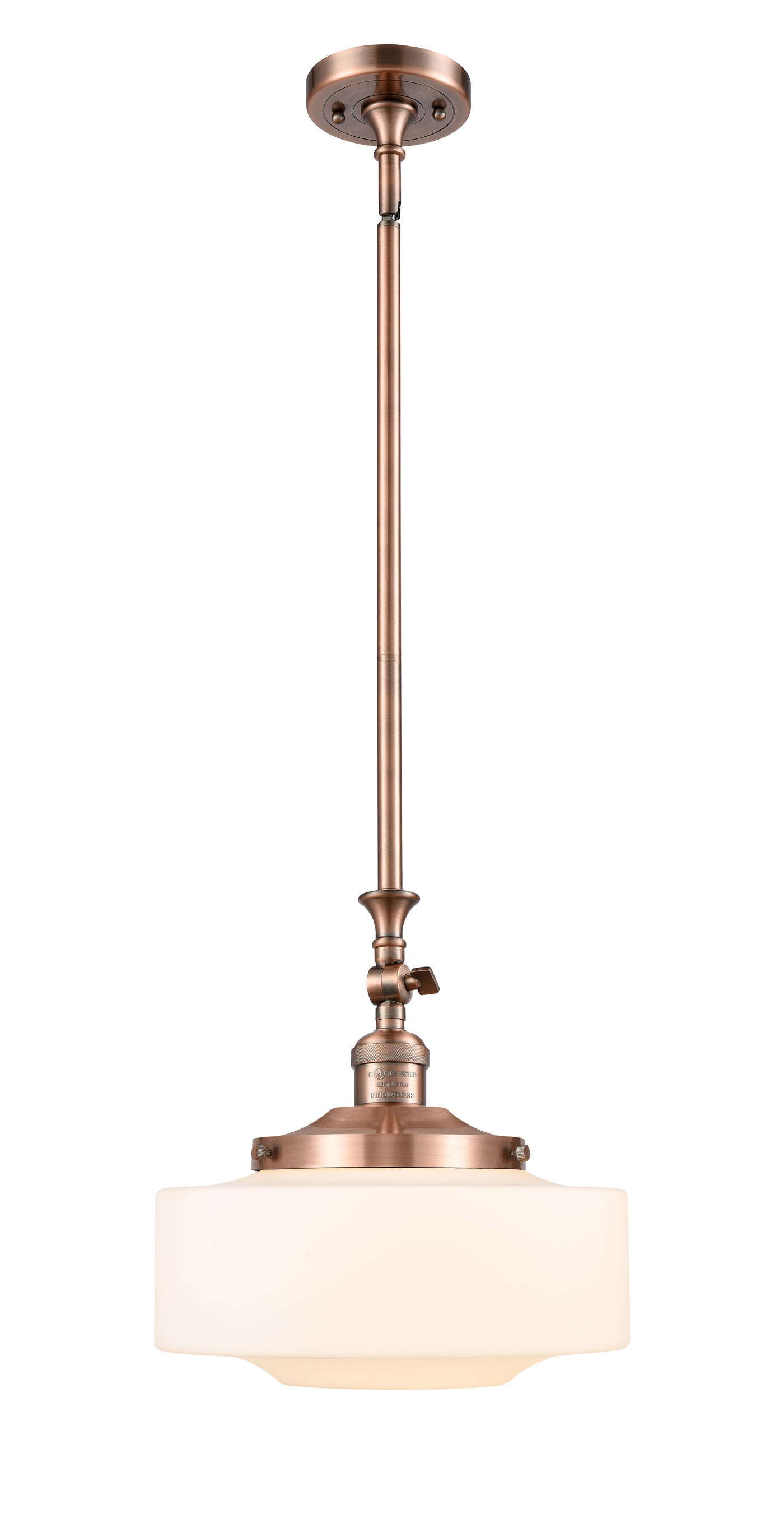 Franklin Restoration Mini Pendant Antique Brass
