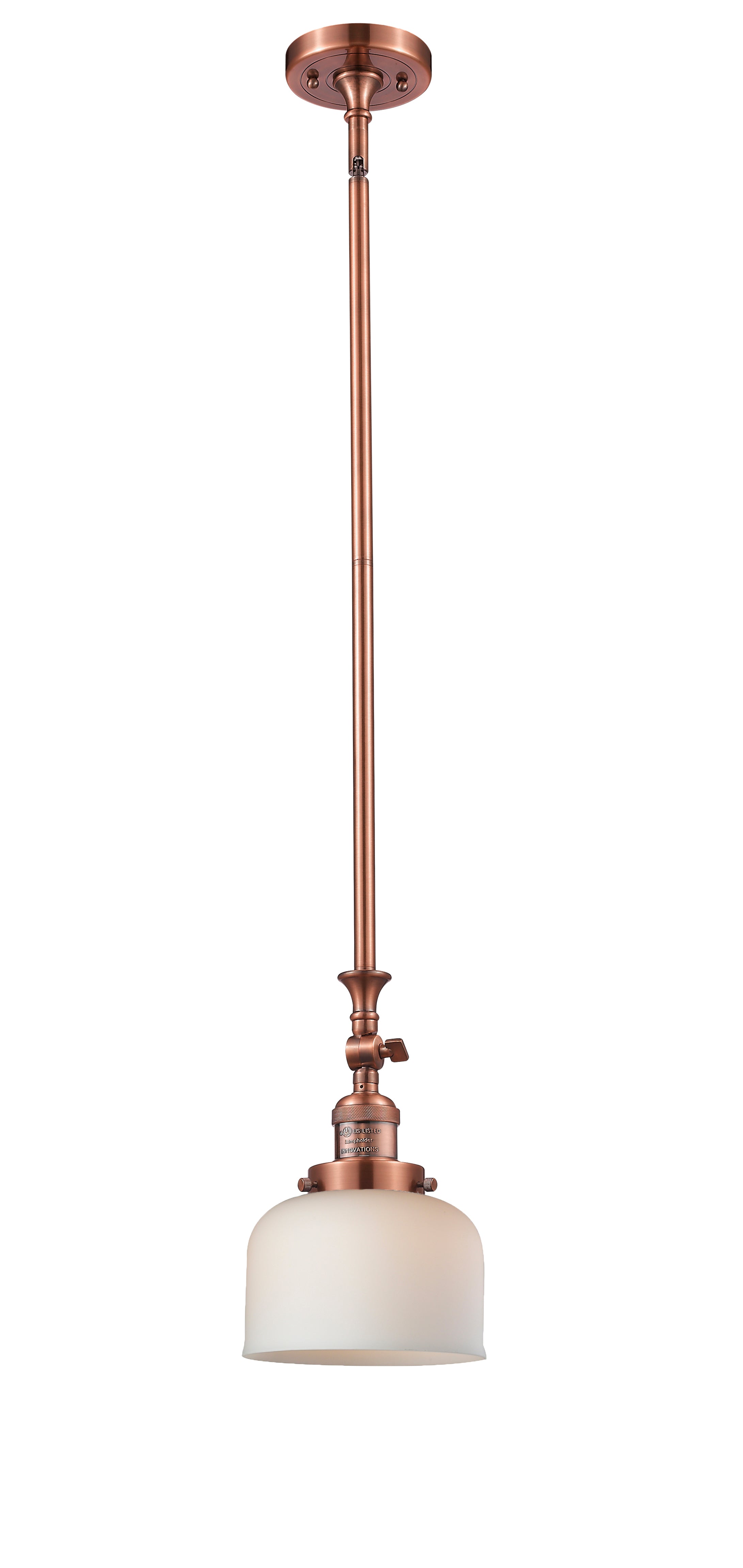 Franklin Restoration Cast Brass Mini Pendant