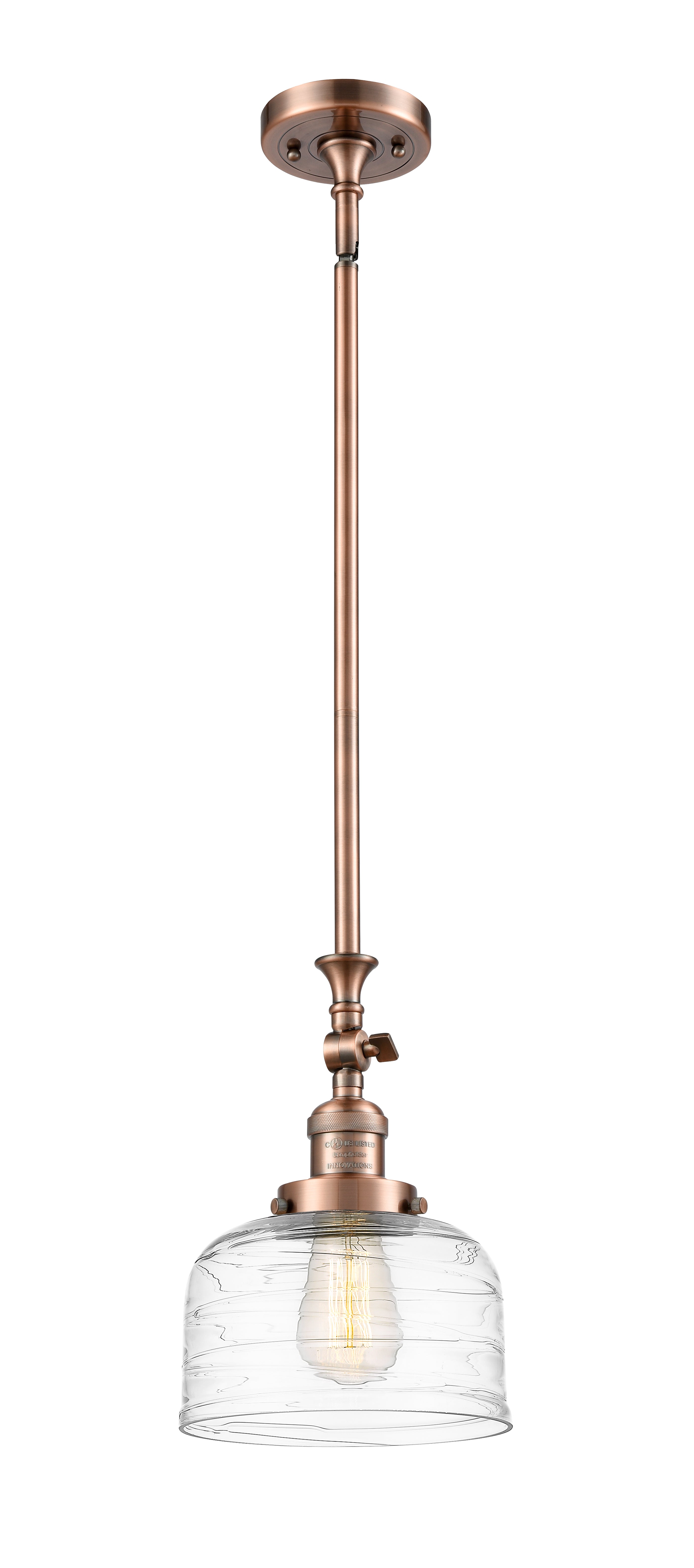 Franklin Restoration Mini Pendant Antique Brass