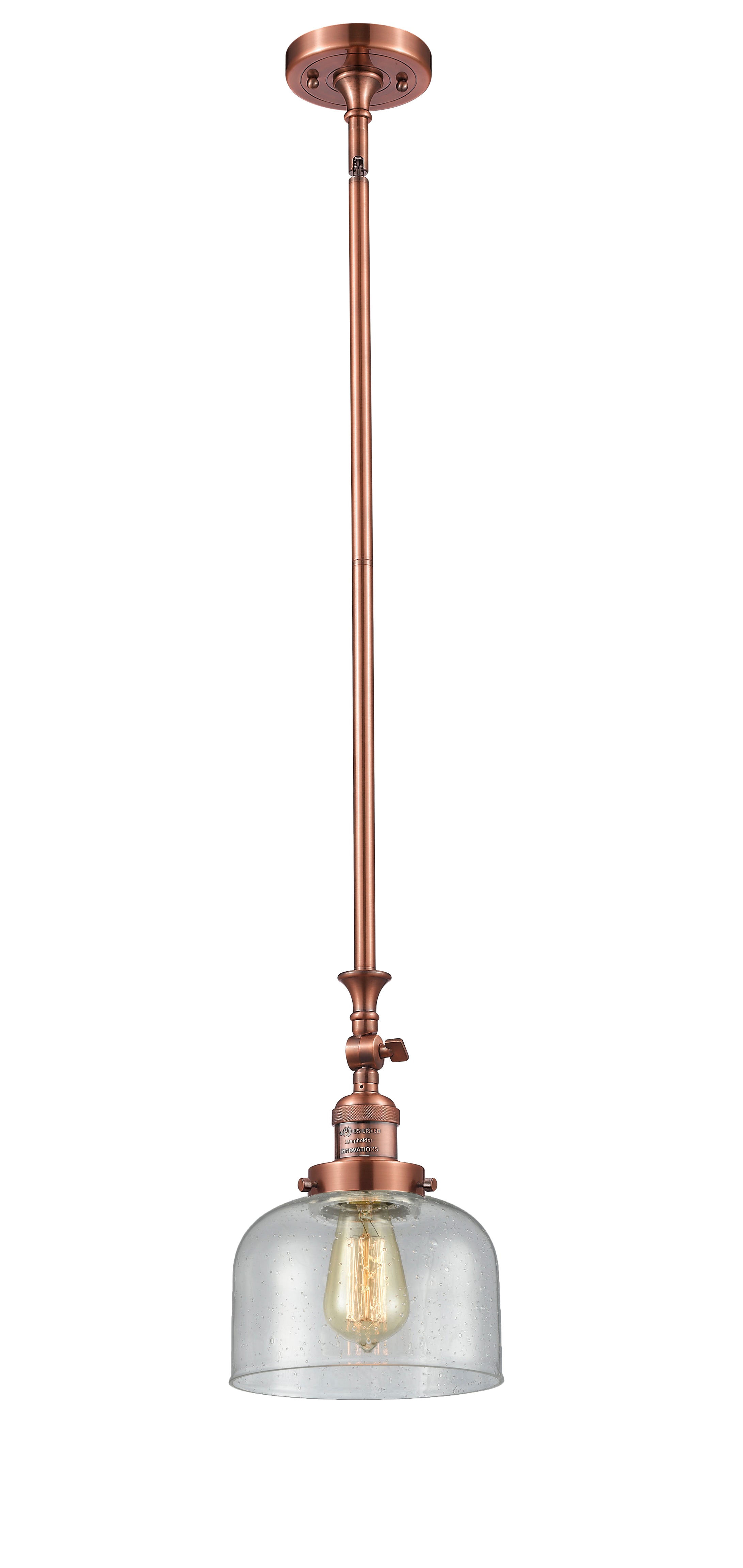 Franklin Restoration Cast Brass Mini Pendant