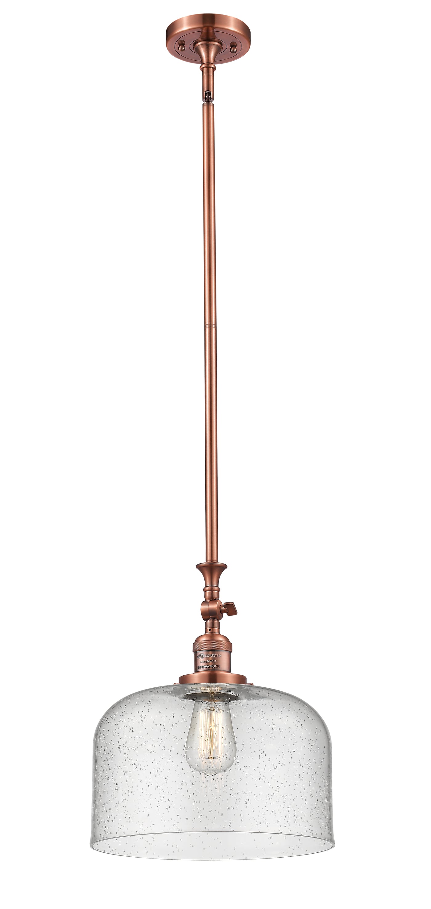 Franklin Restoration Mini Pendant Antique Brass