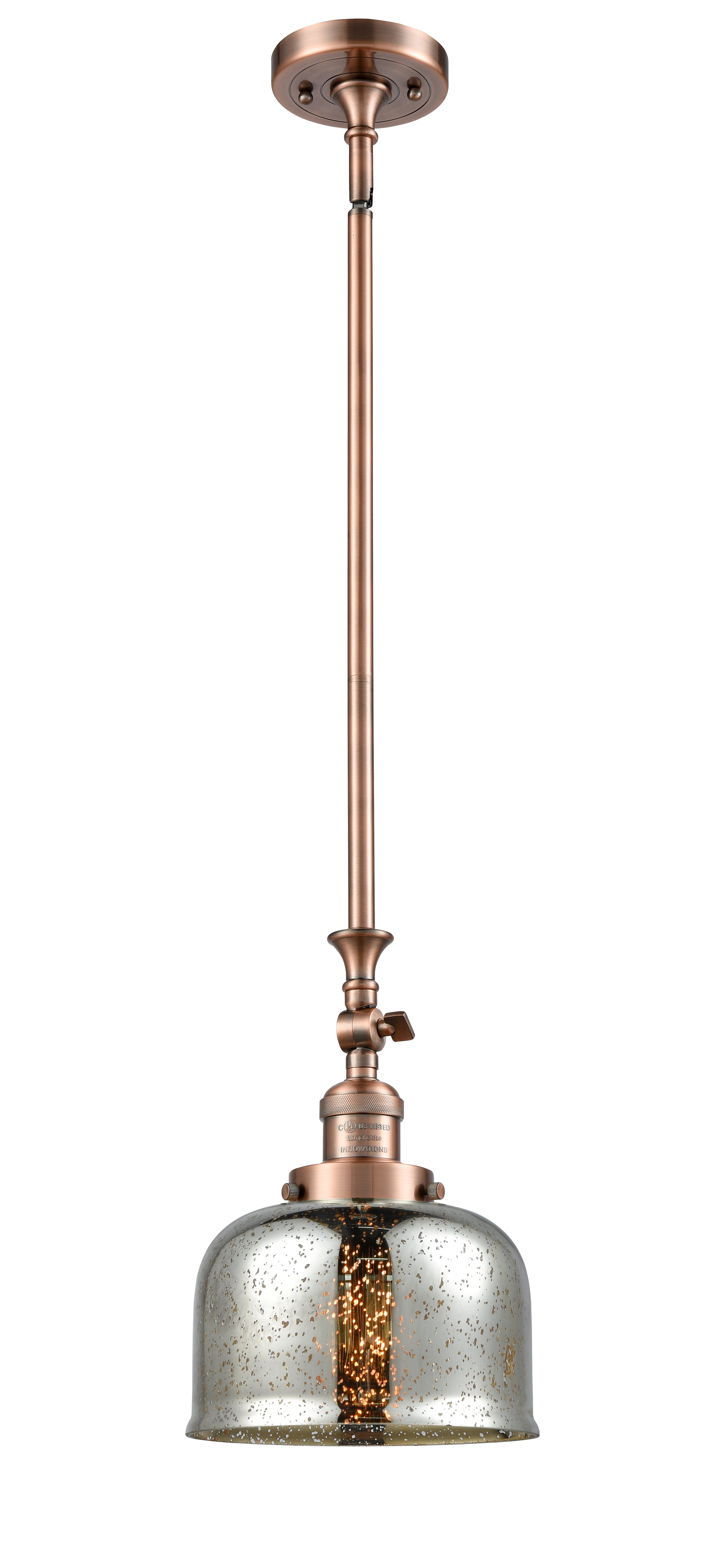 Franklin Restoration Cast Brass Mini Pendant