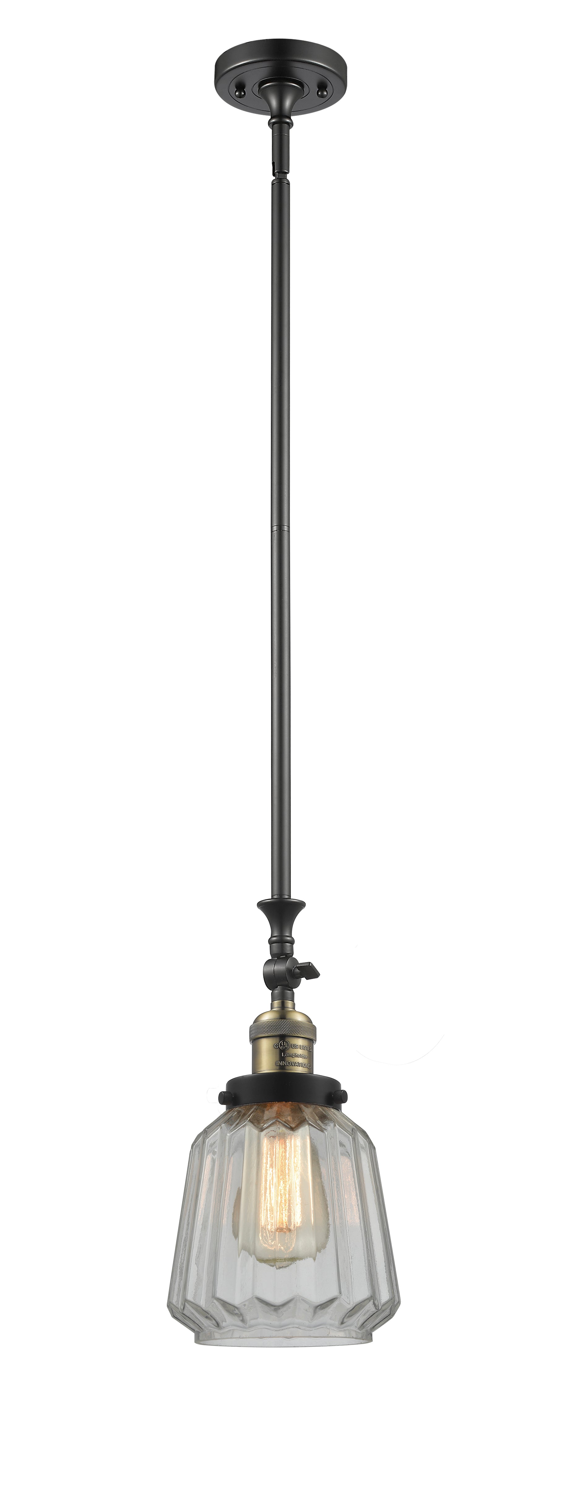 Franklin Restoration Mini Pendant Antique Brass
