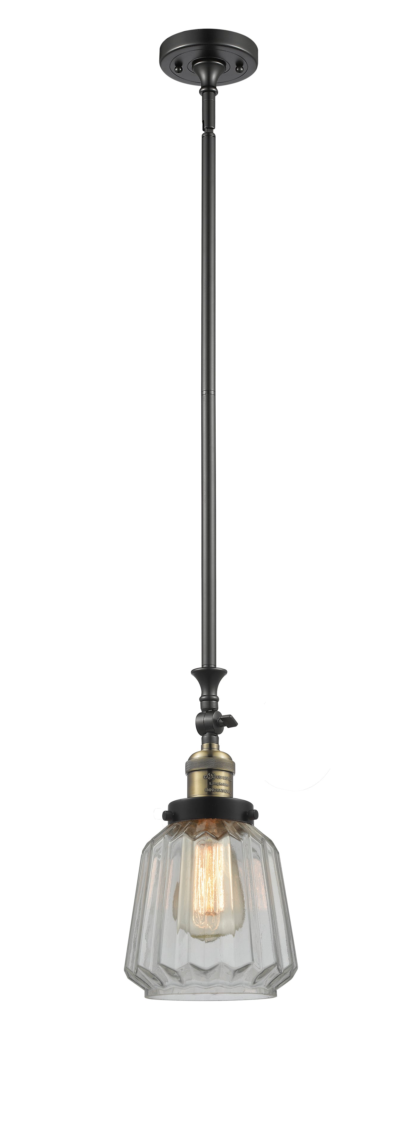 Franklin Restoration Mini Pendant Antique Brass