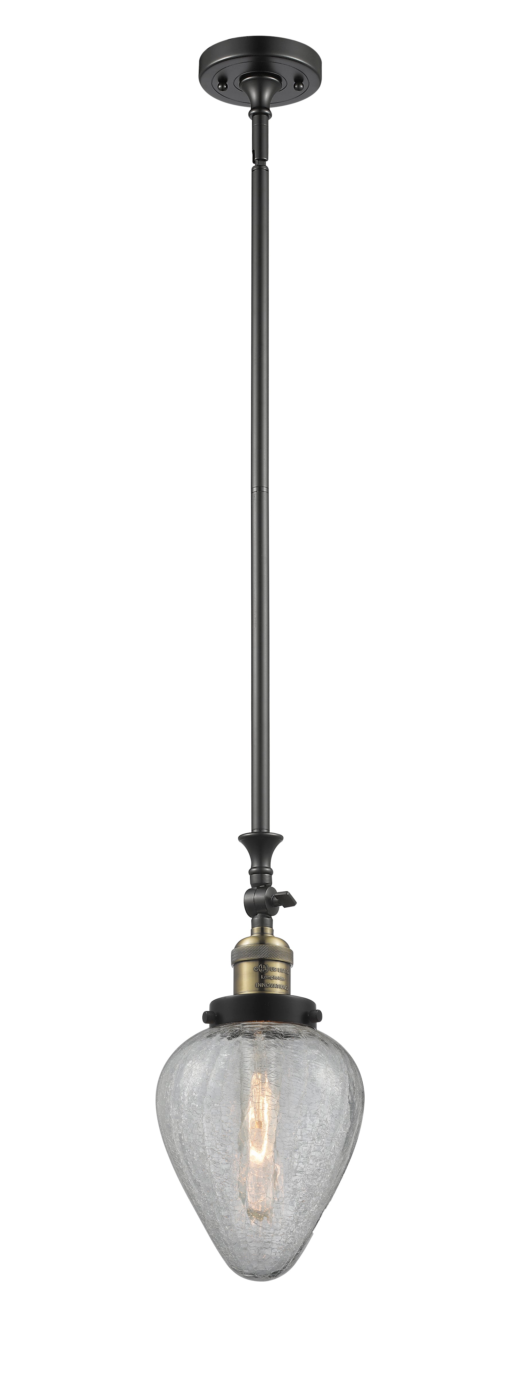 Franklin Restoration Mini Pendant Brass Steel