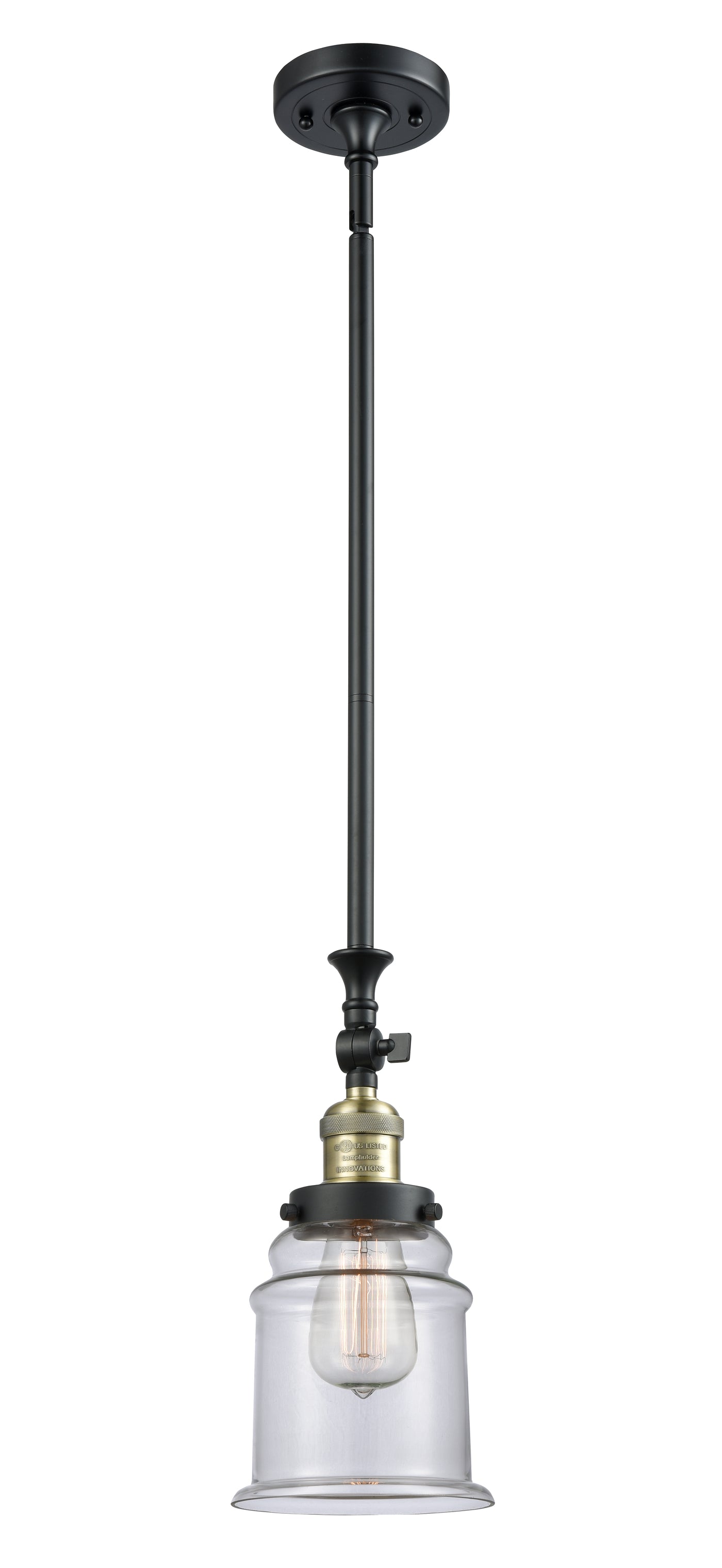 Franklin Restoration Mini Pendant Brass