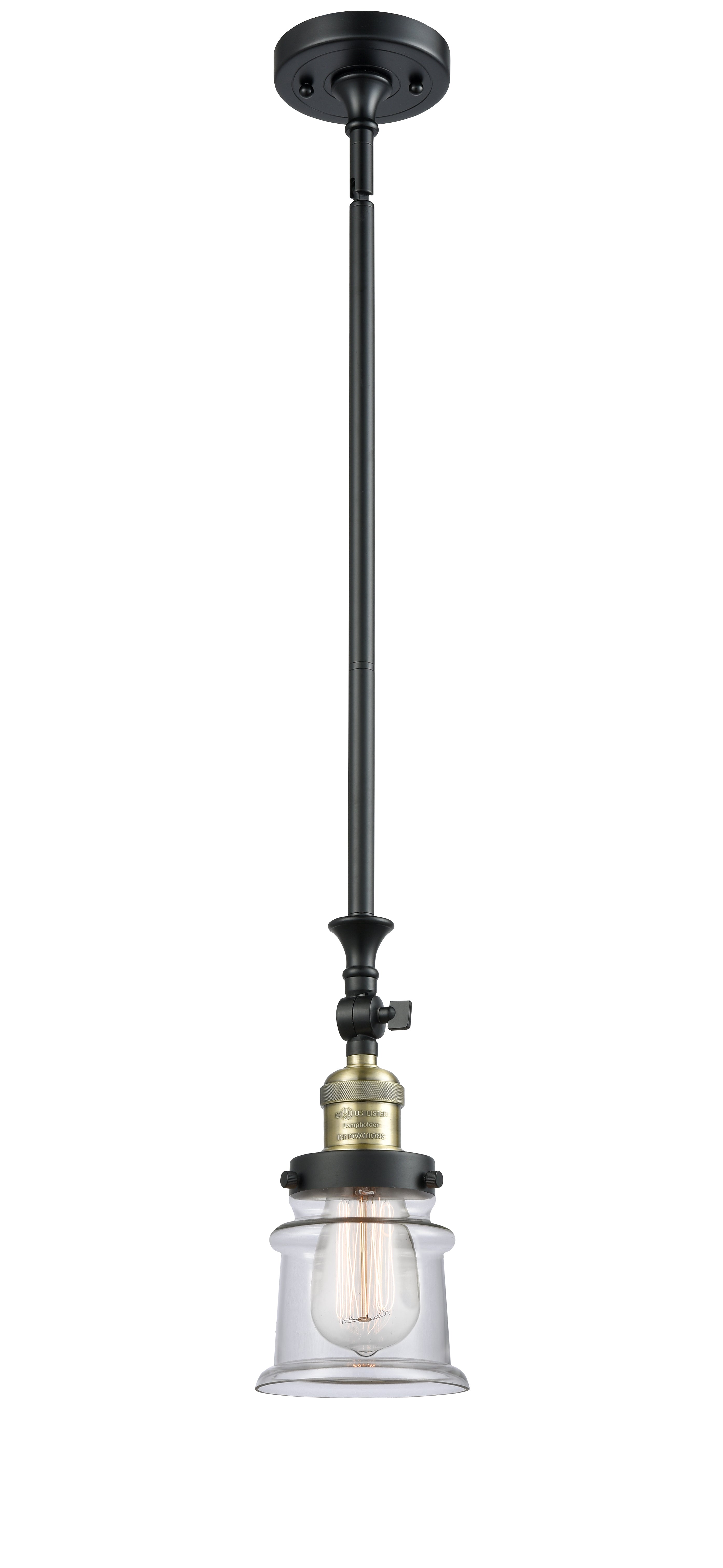 Franklin Restoration Mini Pendant Antique Brass
