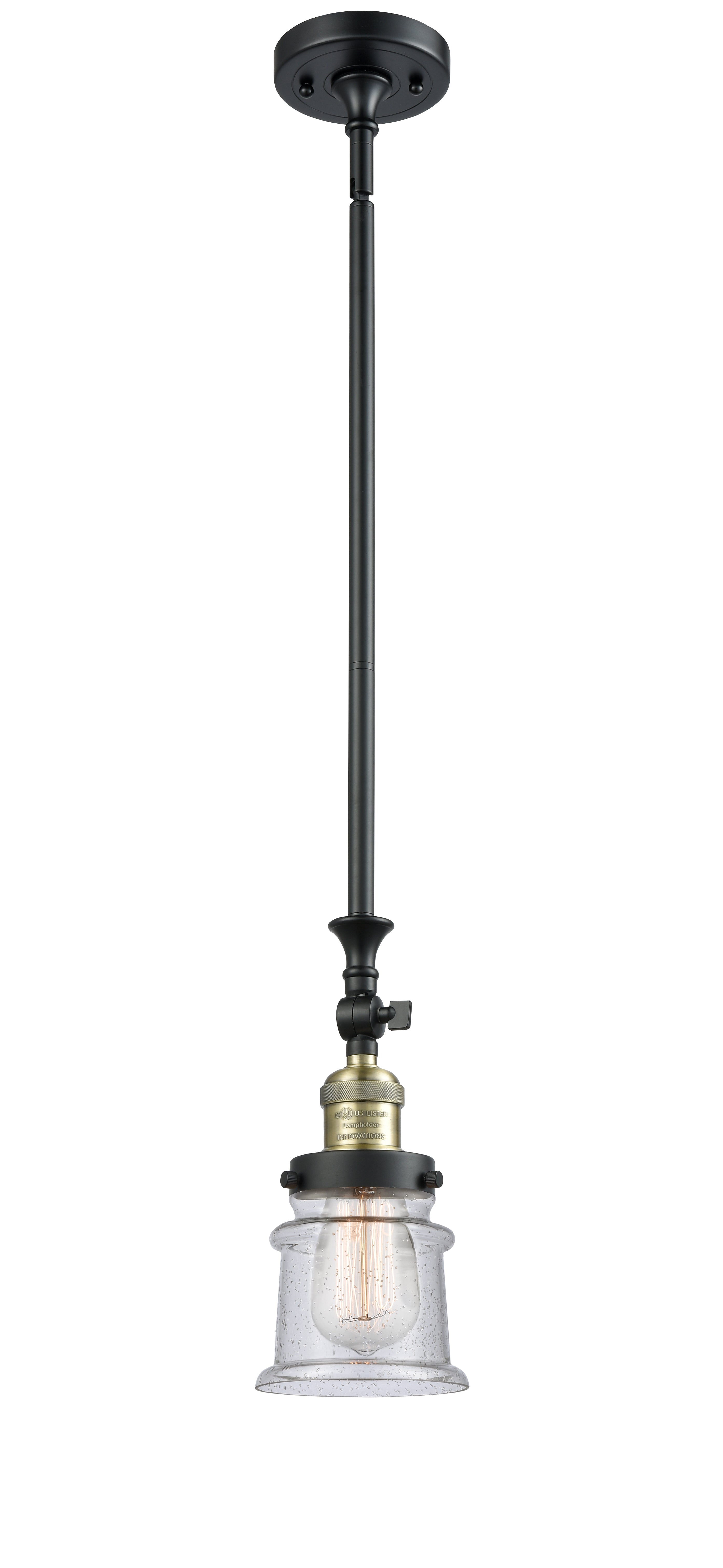 Franklin Restoration Mini Pendant Antique Brass