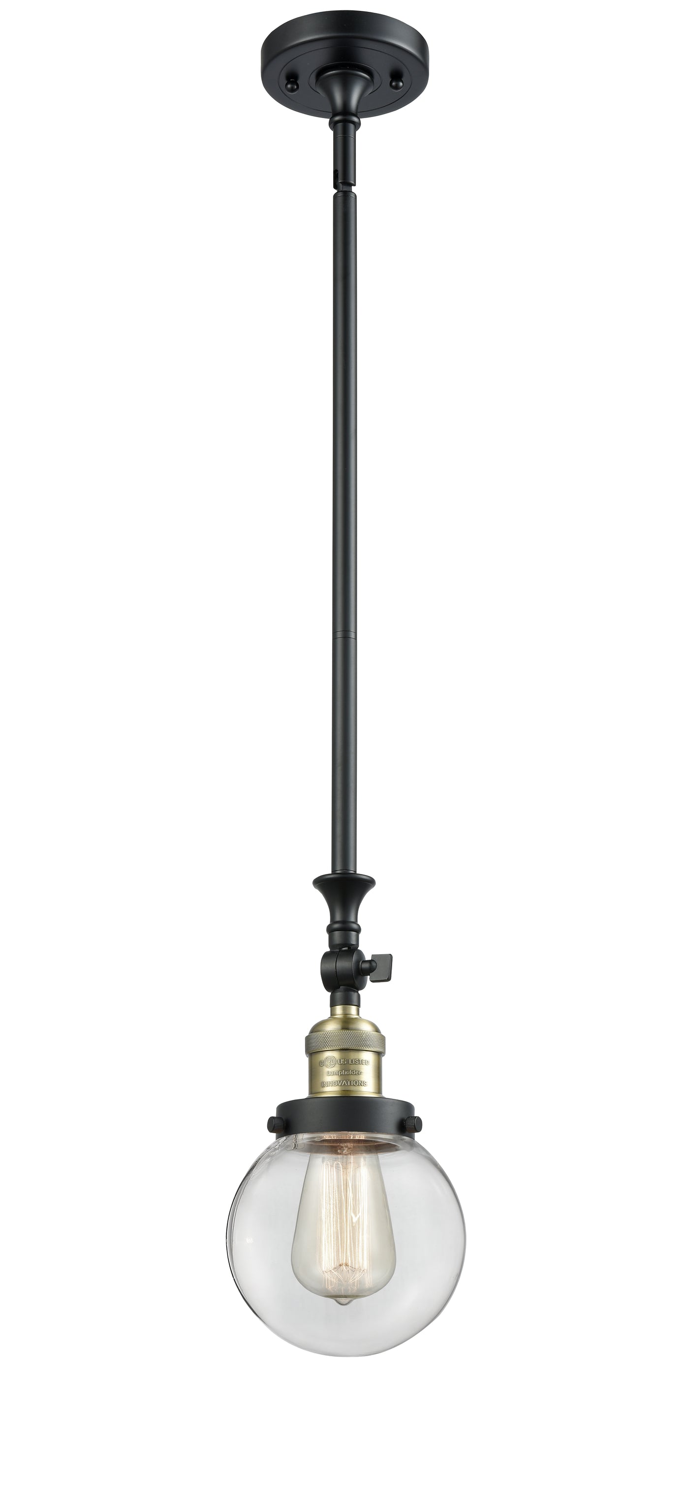 Franklin Restoration Mini Pendant Antique Brass