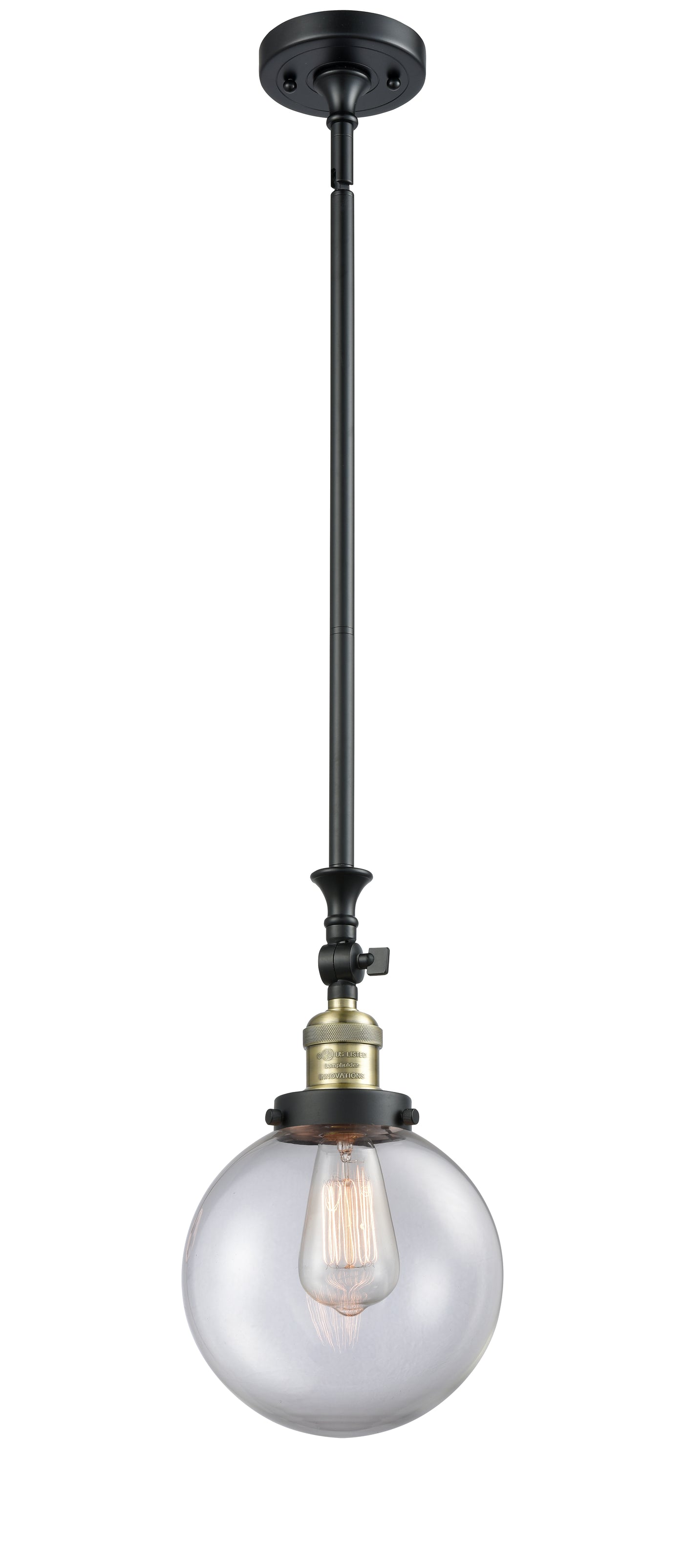 Franklin Restoration Mini Pendant Antique Brass