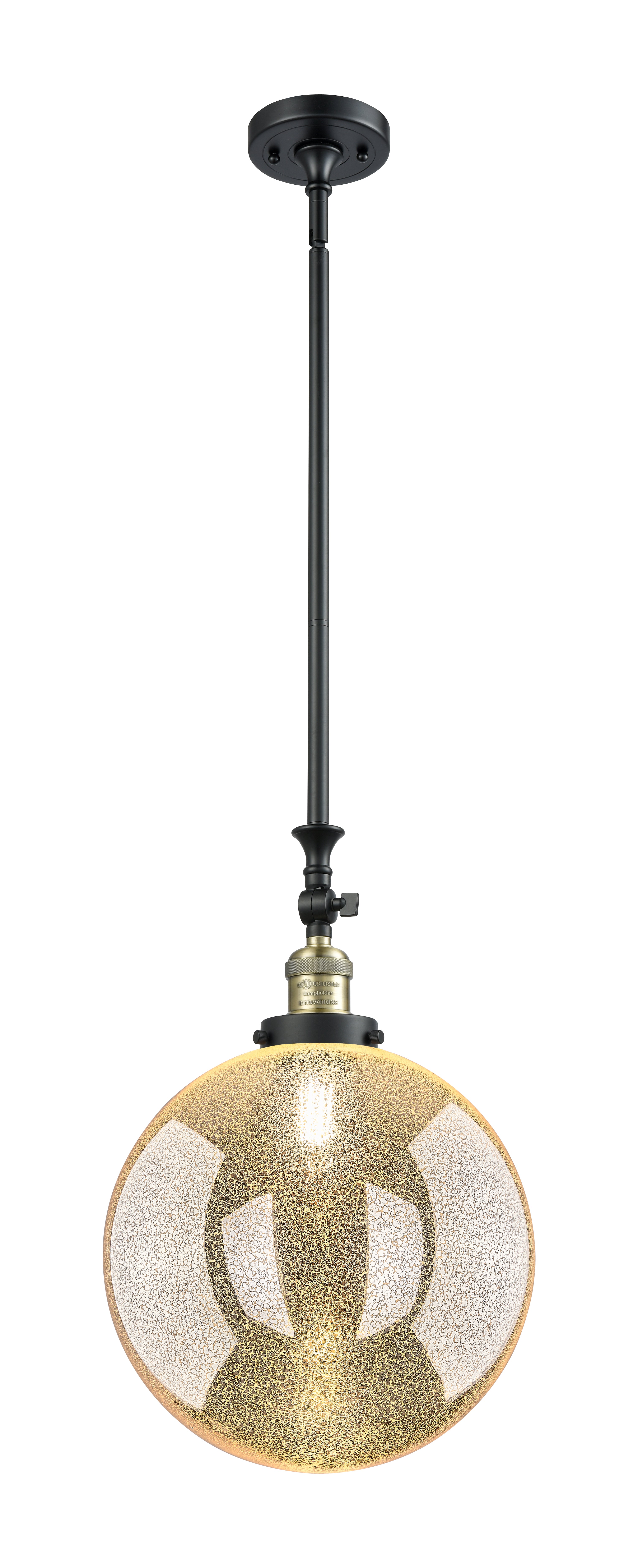 Franklin Restoration Antique Brass Mini Pendant