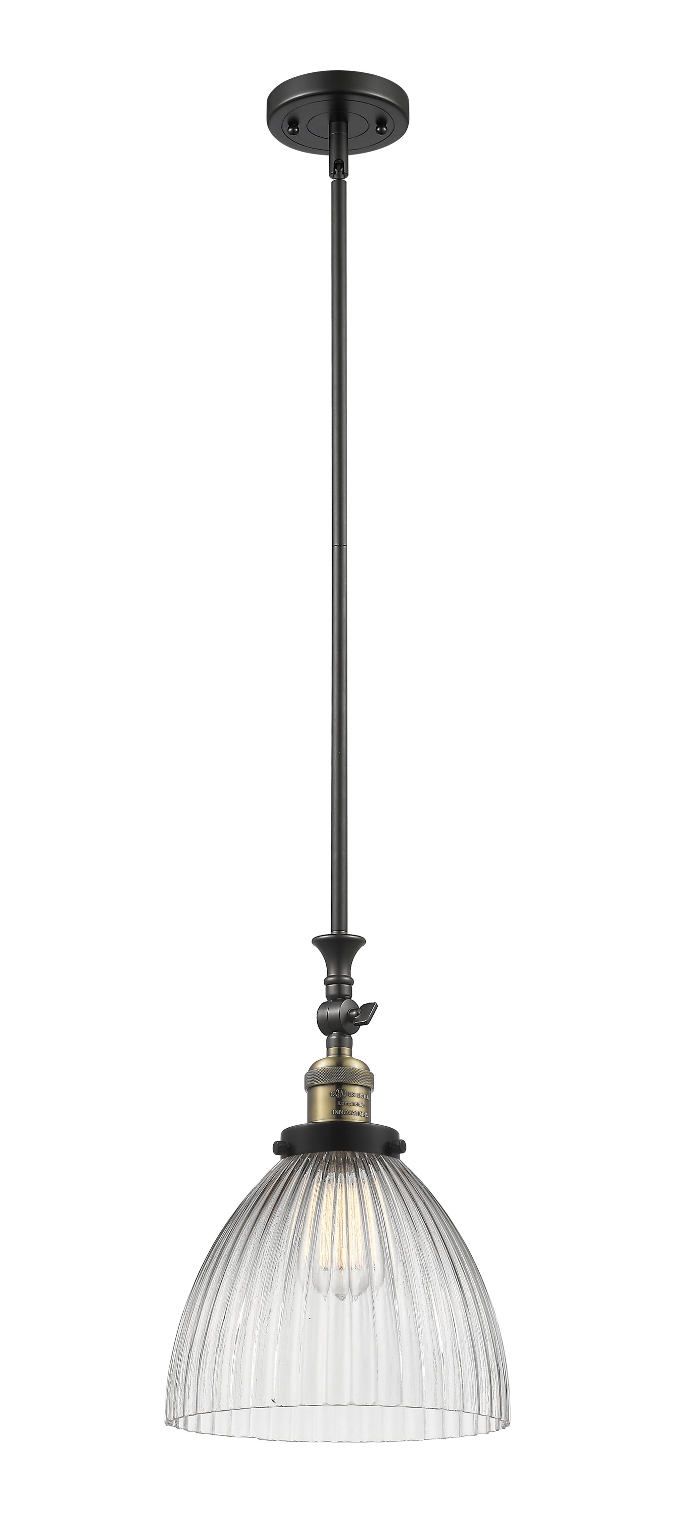Franklin Restoration Antique Brass Mini Pendant