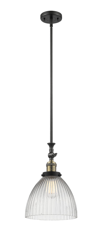Franklin Restoration Antique Brass Mini Pendant