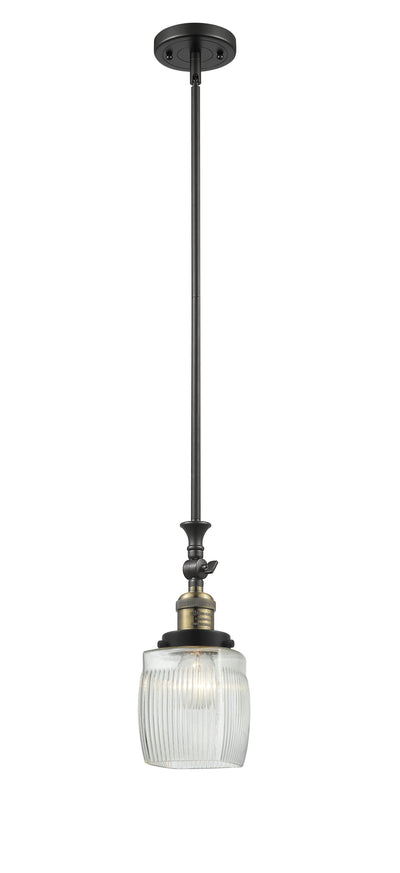 Franklin Restoration Mini Pendant Antique Brass