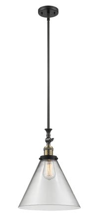 Franklin Restoration Mini Pendant Antique Brass