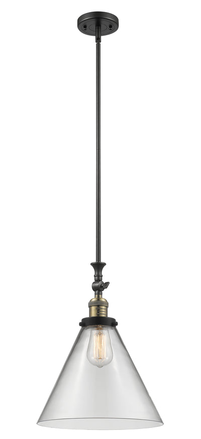 Franklin Restoration Mini Pendant Antique Brass