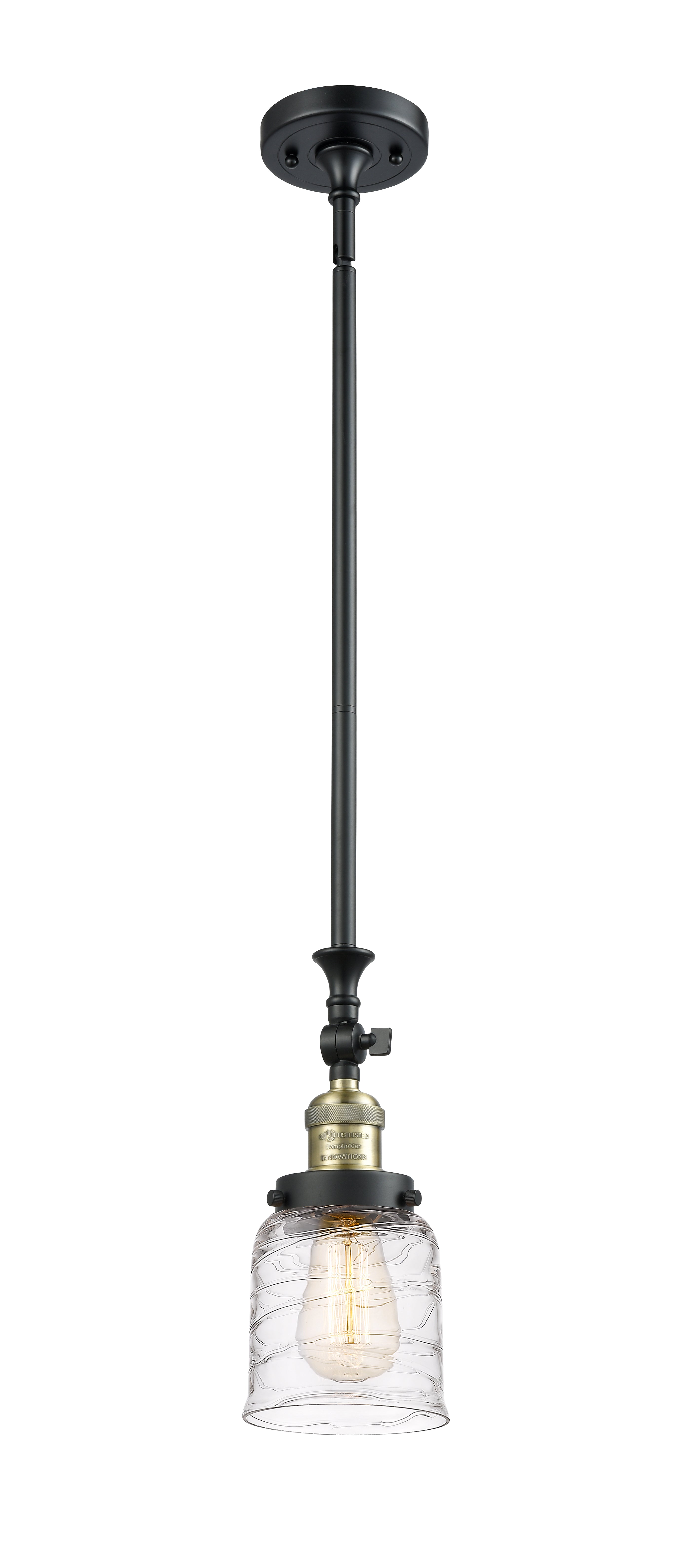 Franklin Restoration Mini Pendant Antique Brass
