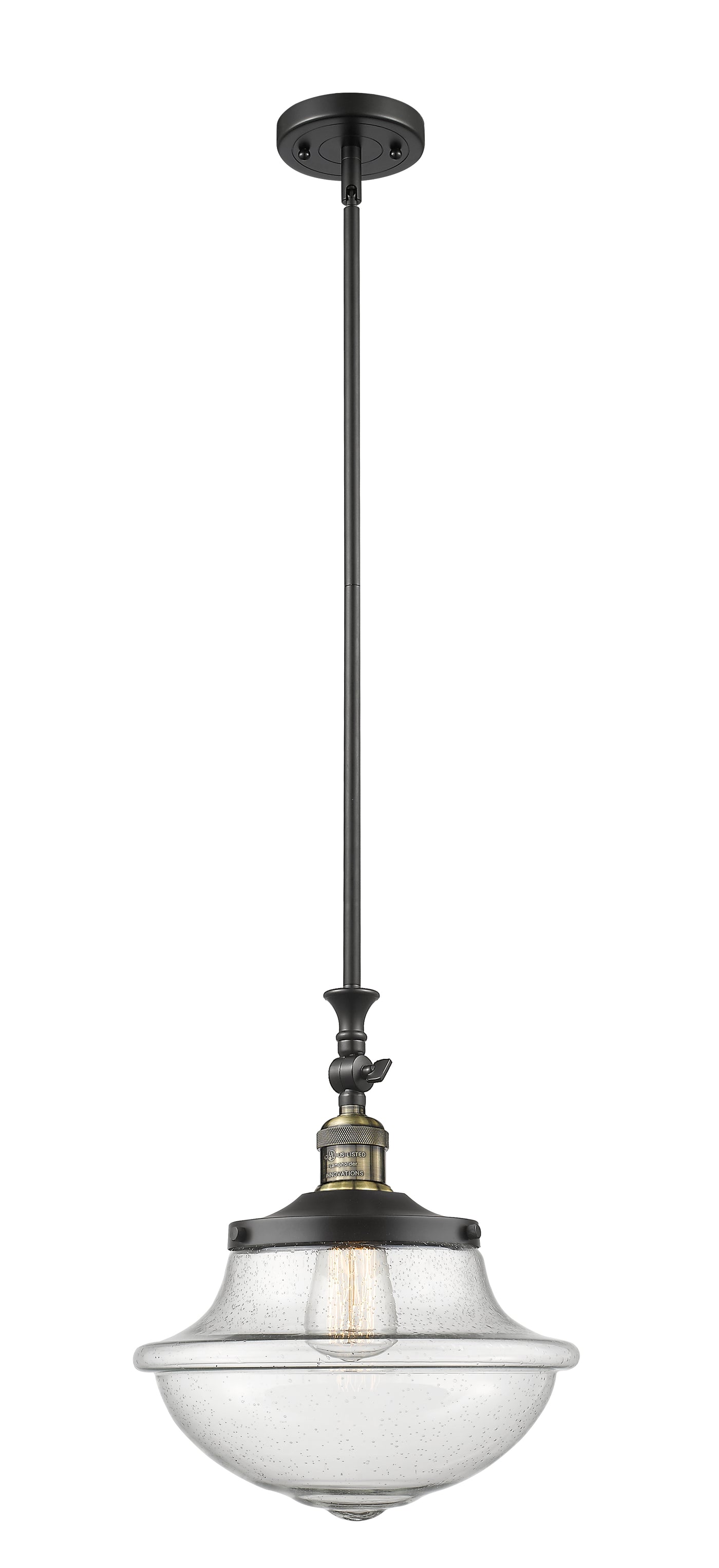 Franklin Restoration Mini Pendant Antique Brass