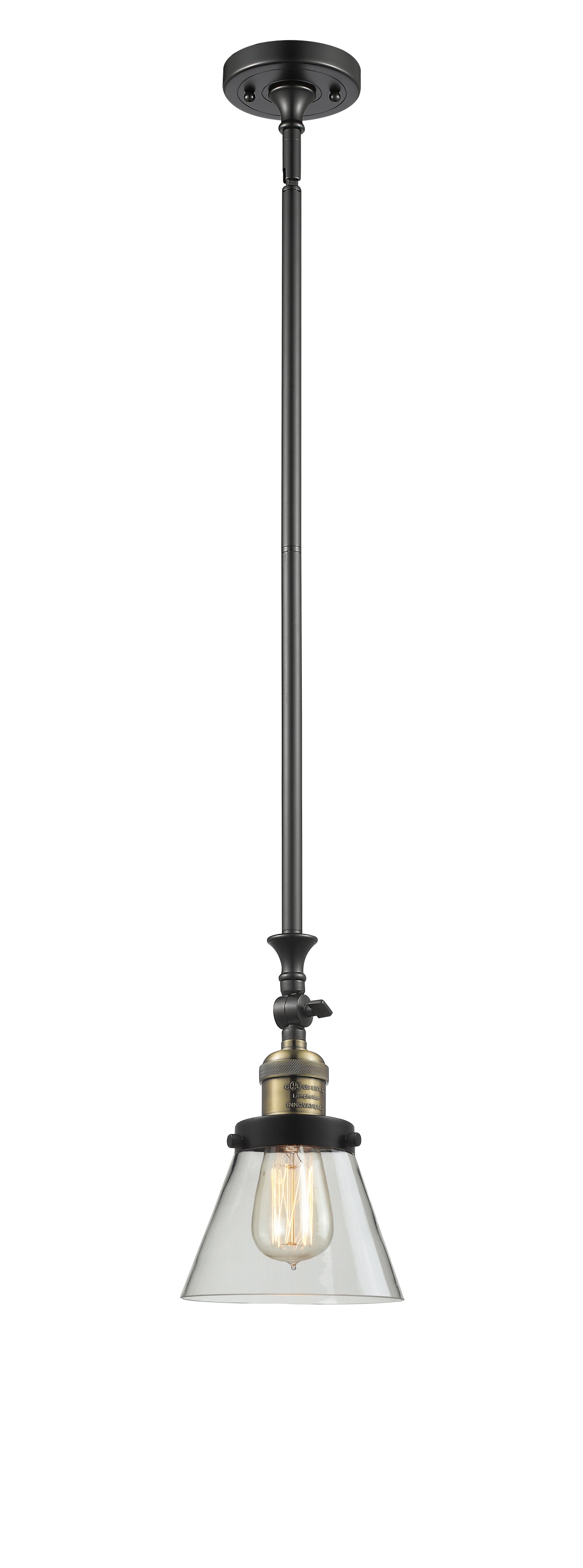 Franklin Restoration Mini Pendant Cast Brass