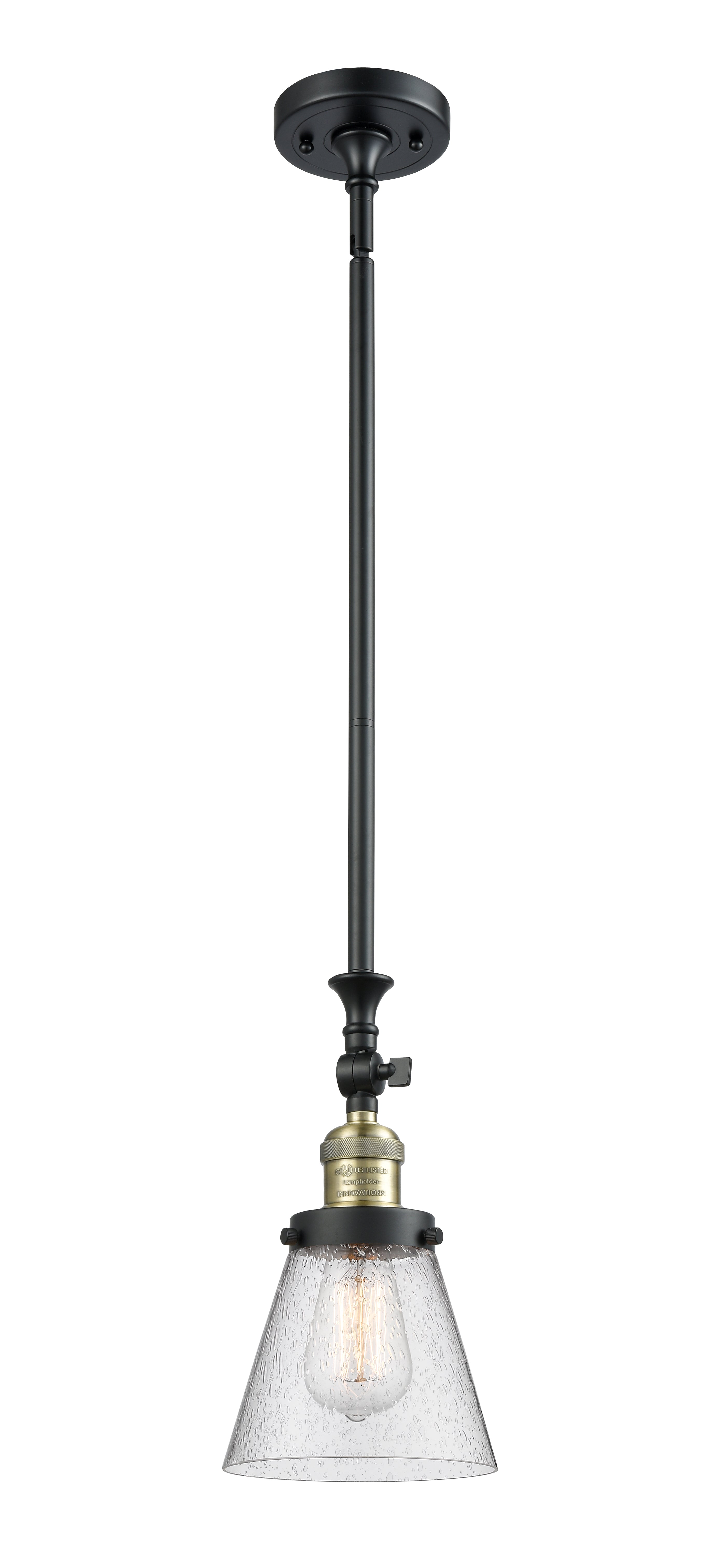 Franklin Restoration Mini Pendant Antique Brass