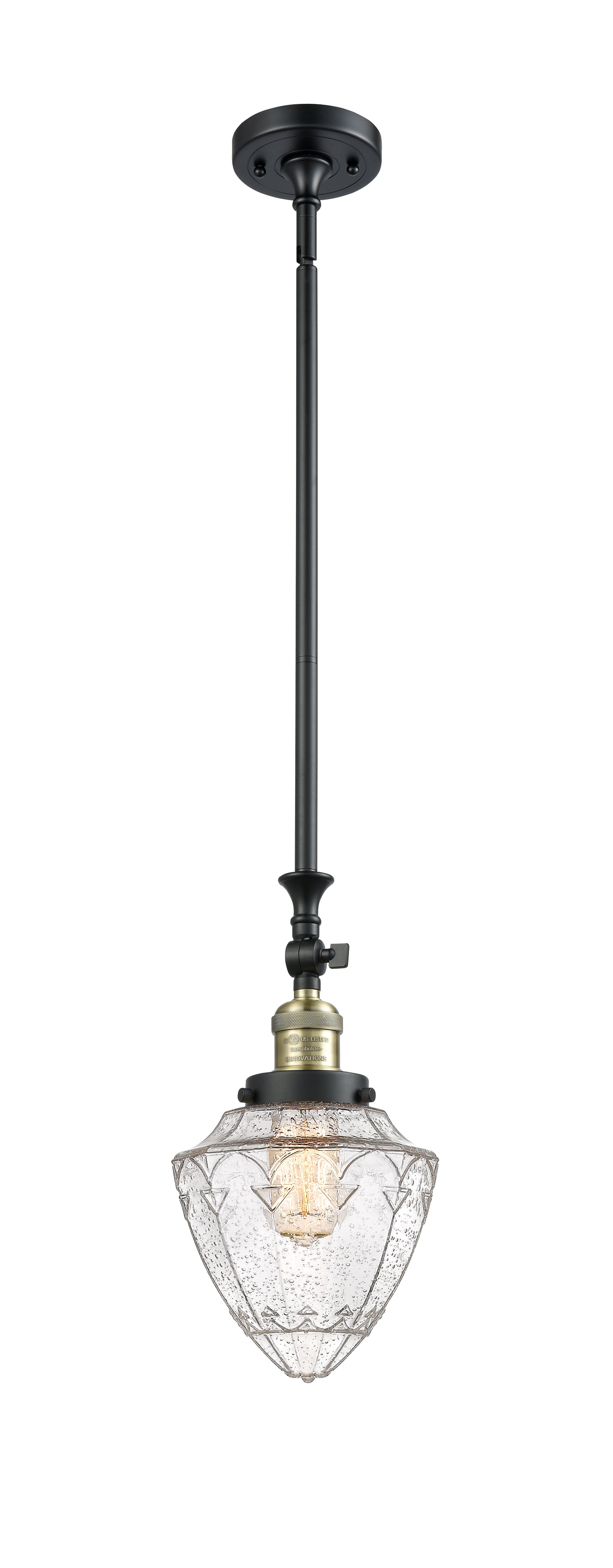Franklin Restoration Mini Pendant Antique Brass