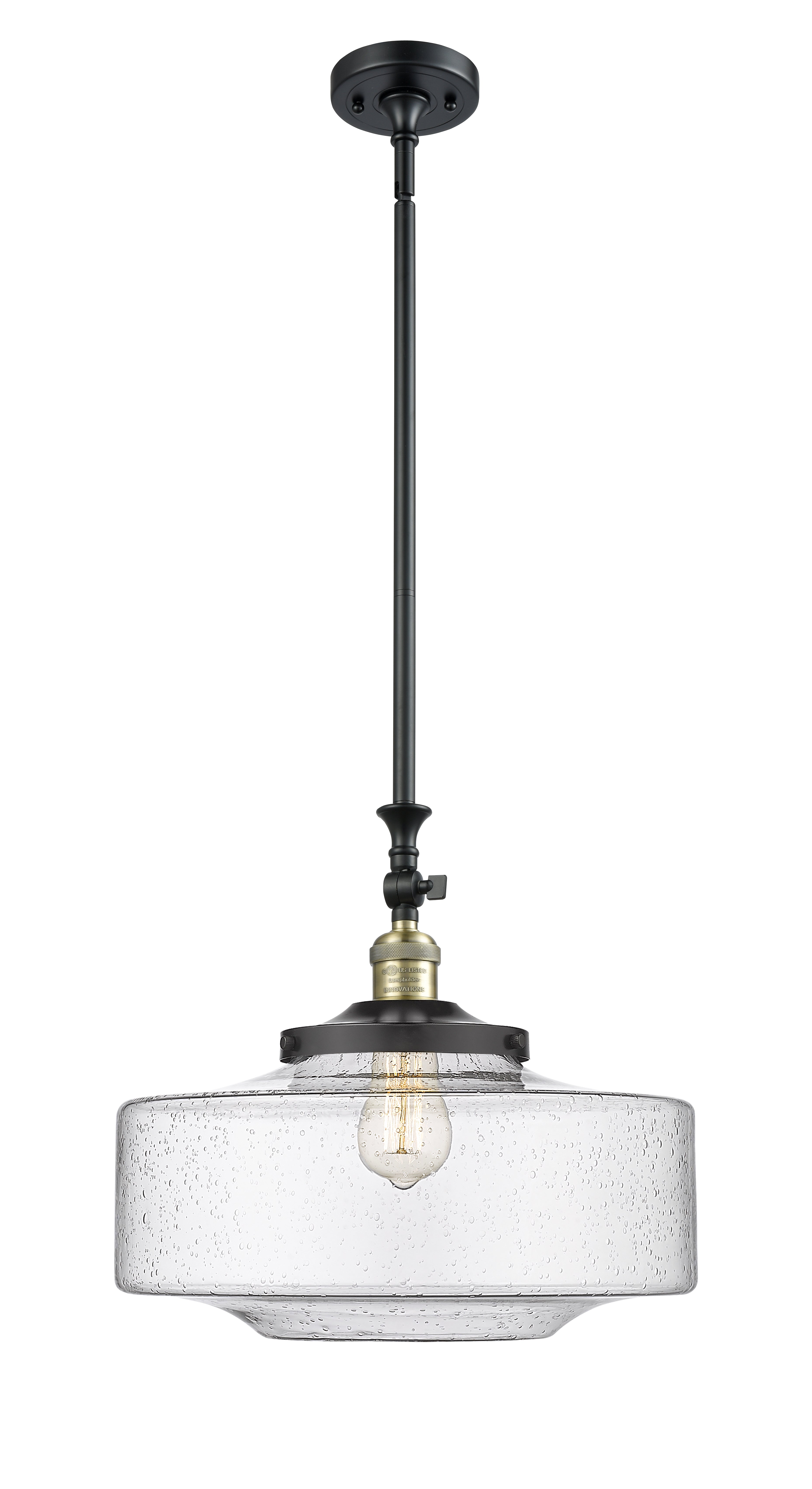 Franklin Restoration Mini Pendant Antique Brass