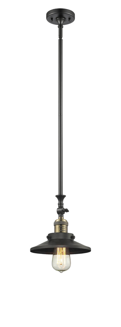 Franklin Restoration Mini Pendant Antique Brass