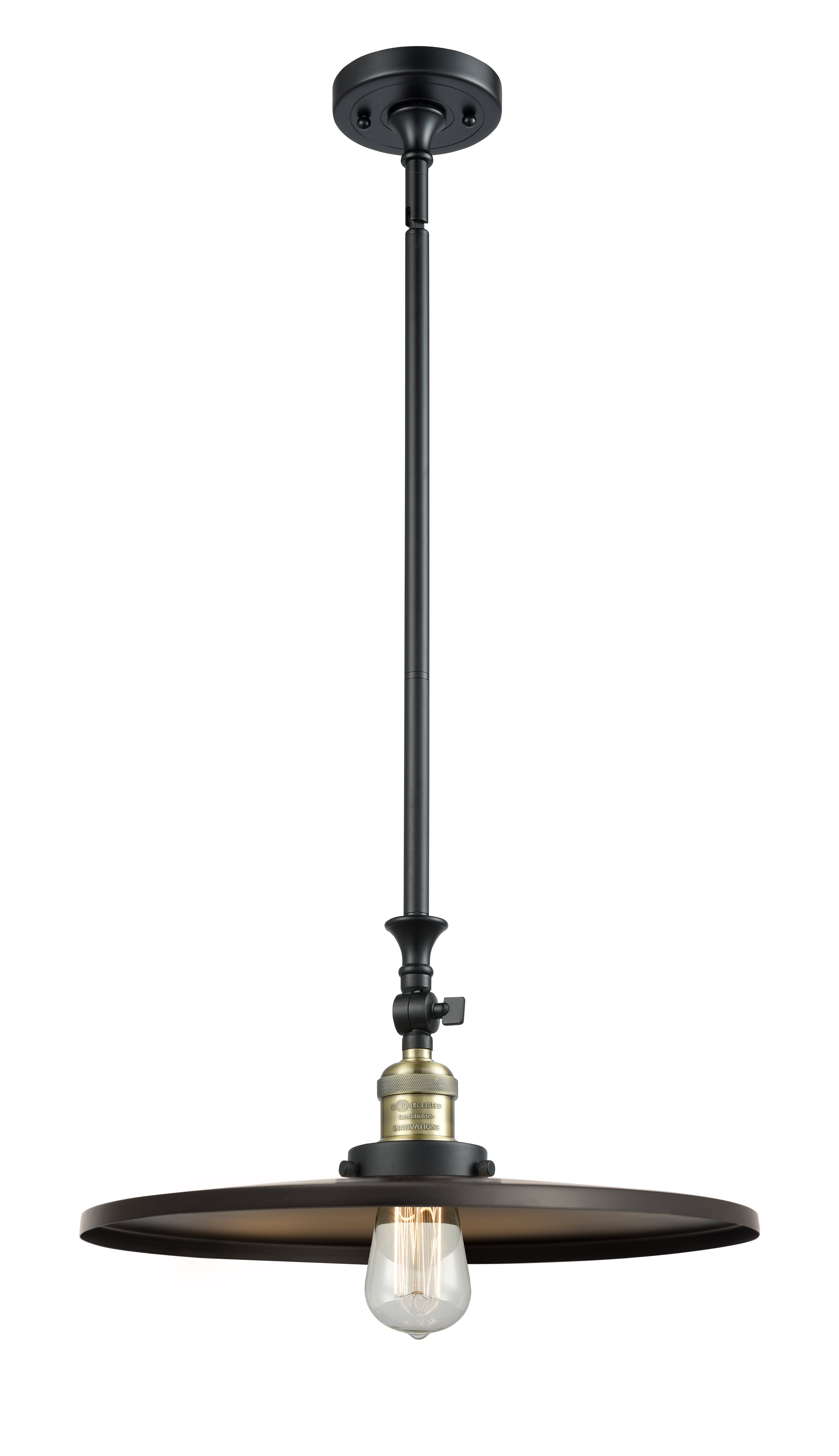 Franklin Restoration Mini Pendant Cast Brass