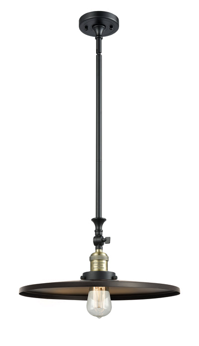 Franklin Restoration Mini Pendant Antique Brass