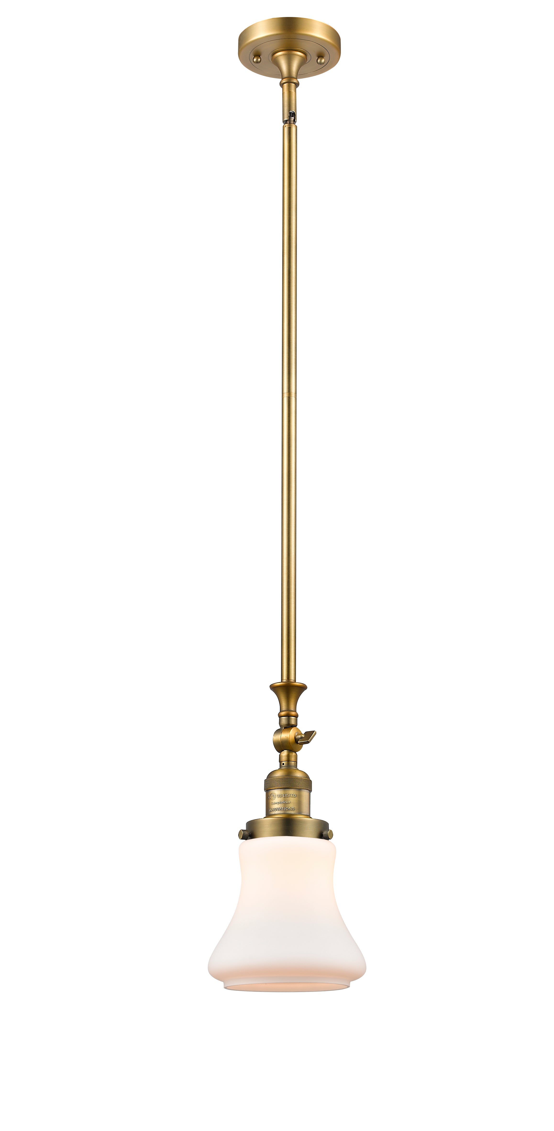 Franklin Restoration Mini Pendant Brass Finish