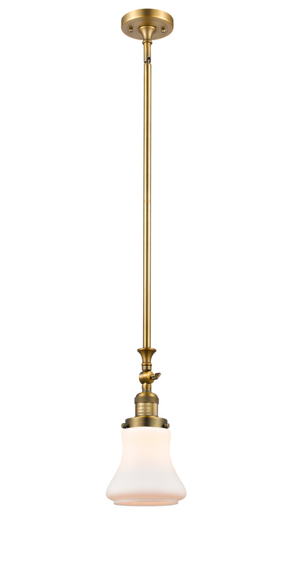 Franklin Restoration Mini Pendant Brass Finish