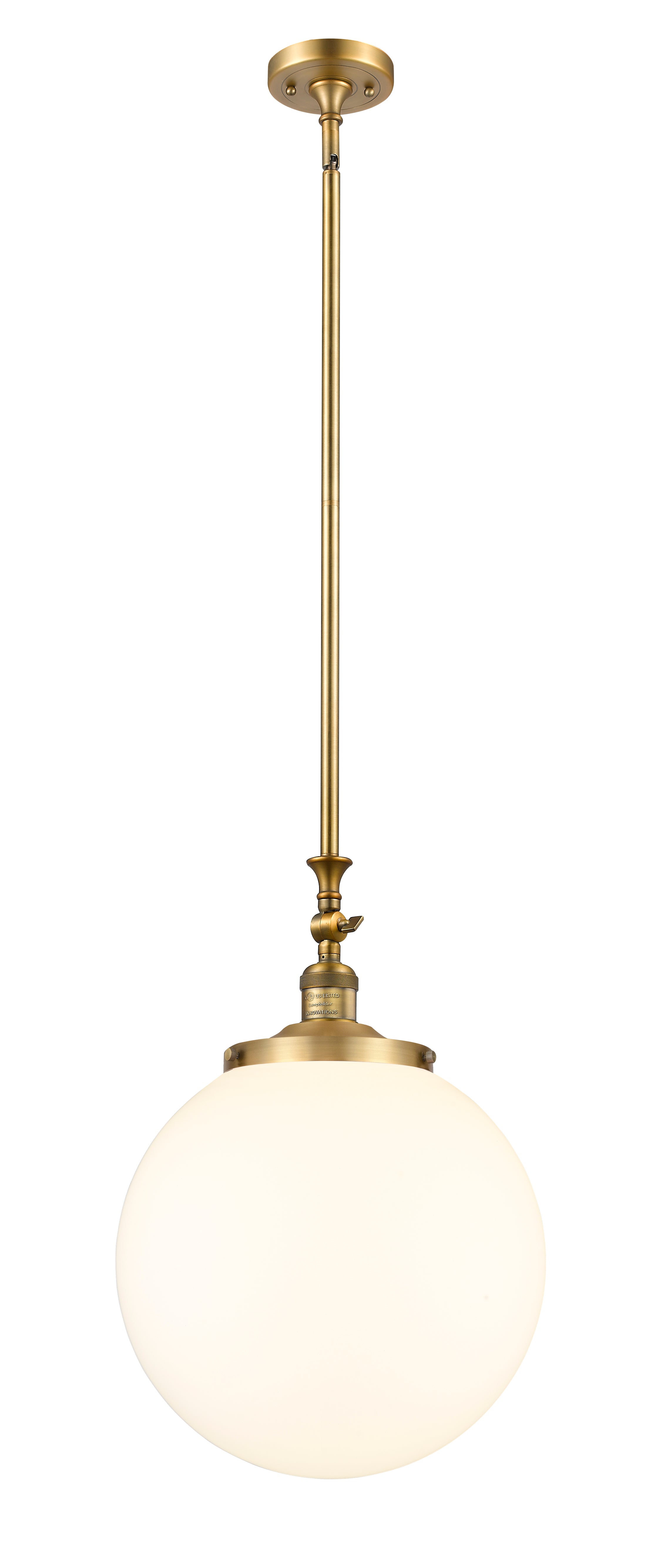 Franklin Restoration Mini Pendant Antique Brass