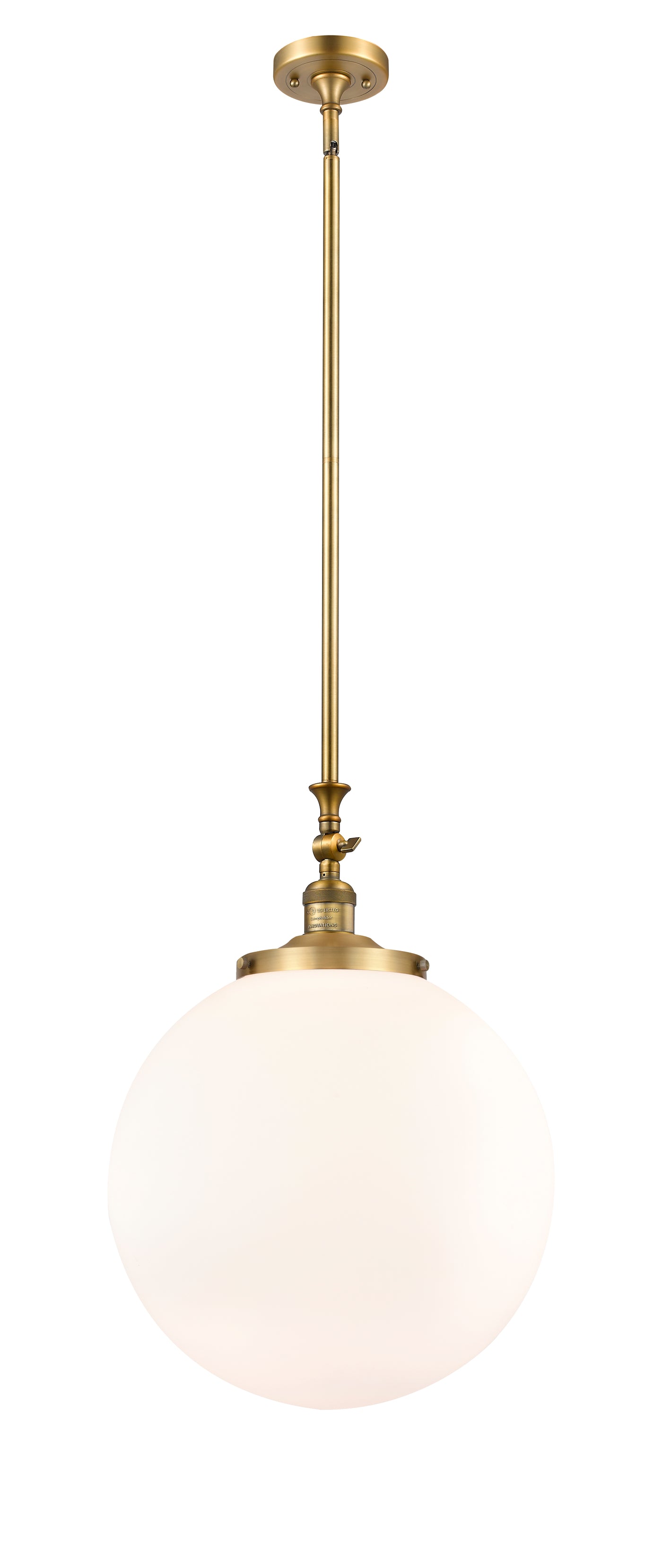 Franklin Restoration Mini Pendant Brass
