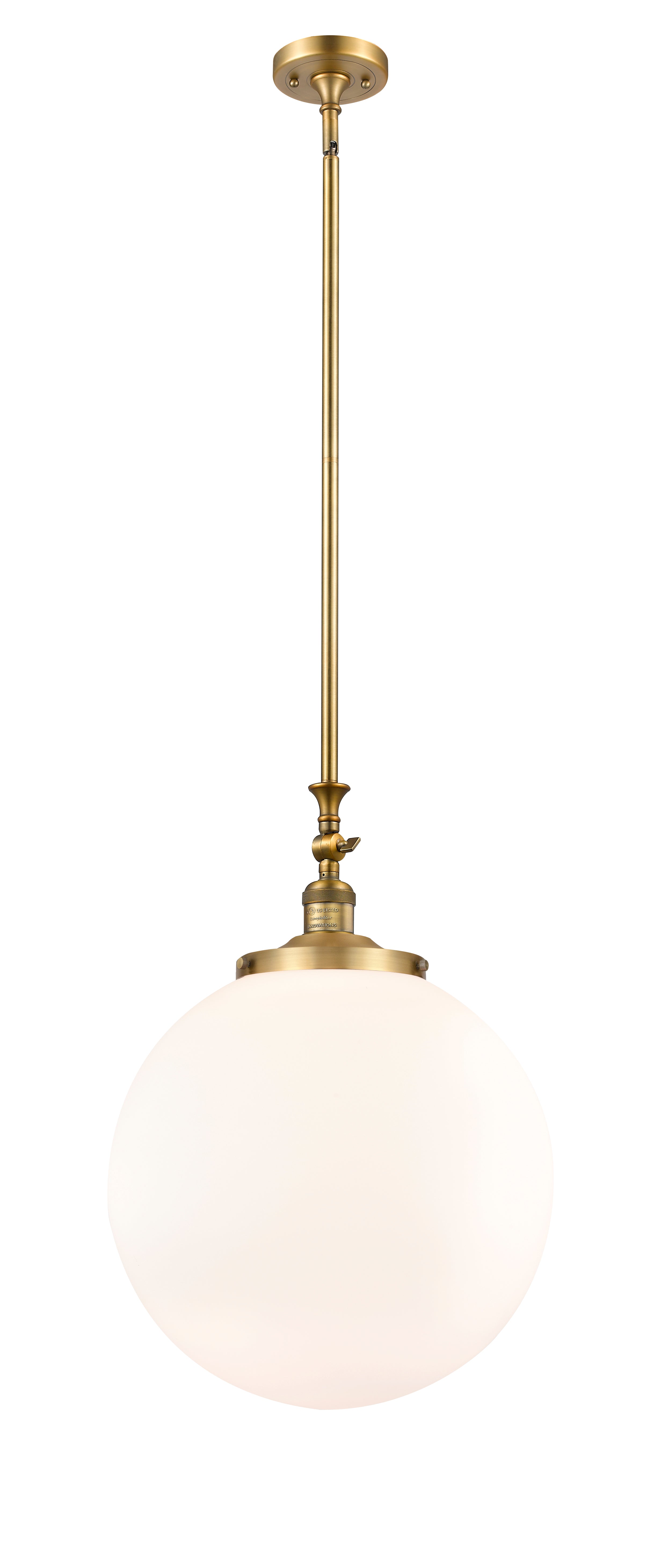 Franklin Restoration Mini Pendant Brass