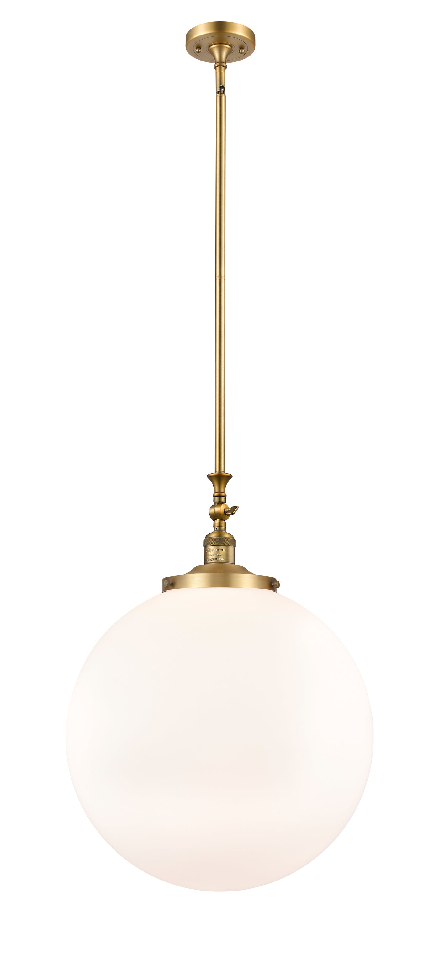 Franklin Restoration Mini Pendant Cast Brass