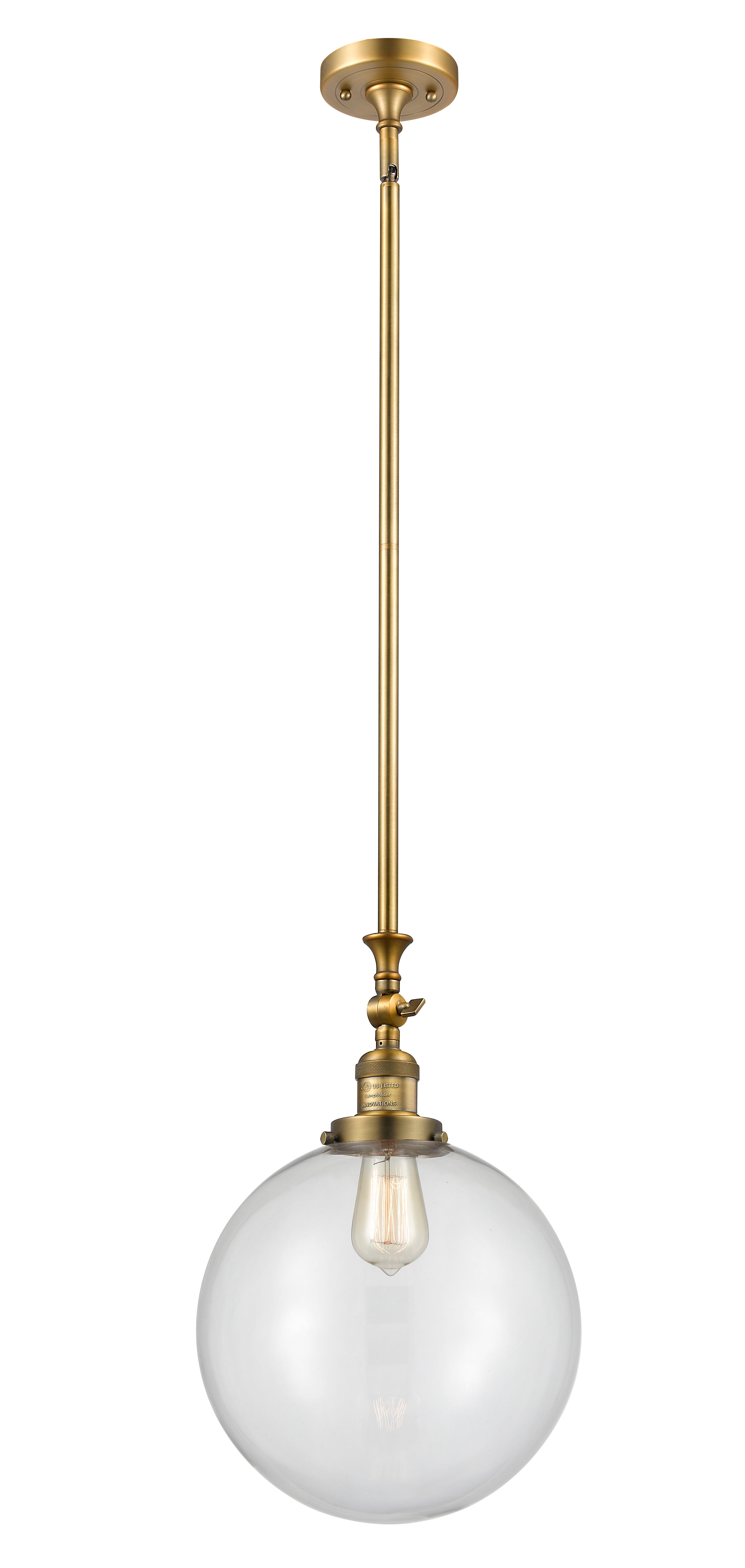 Franklin Restoration 6W Mini Pendant Brass