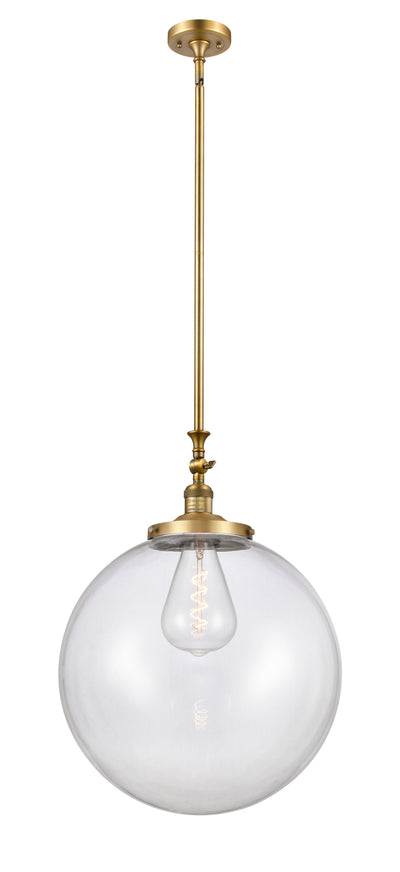 Franklin Restoration Mini Pendant Cast Brass
