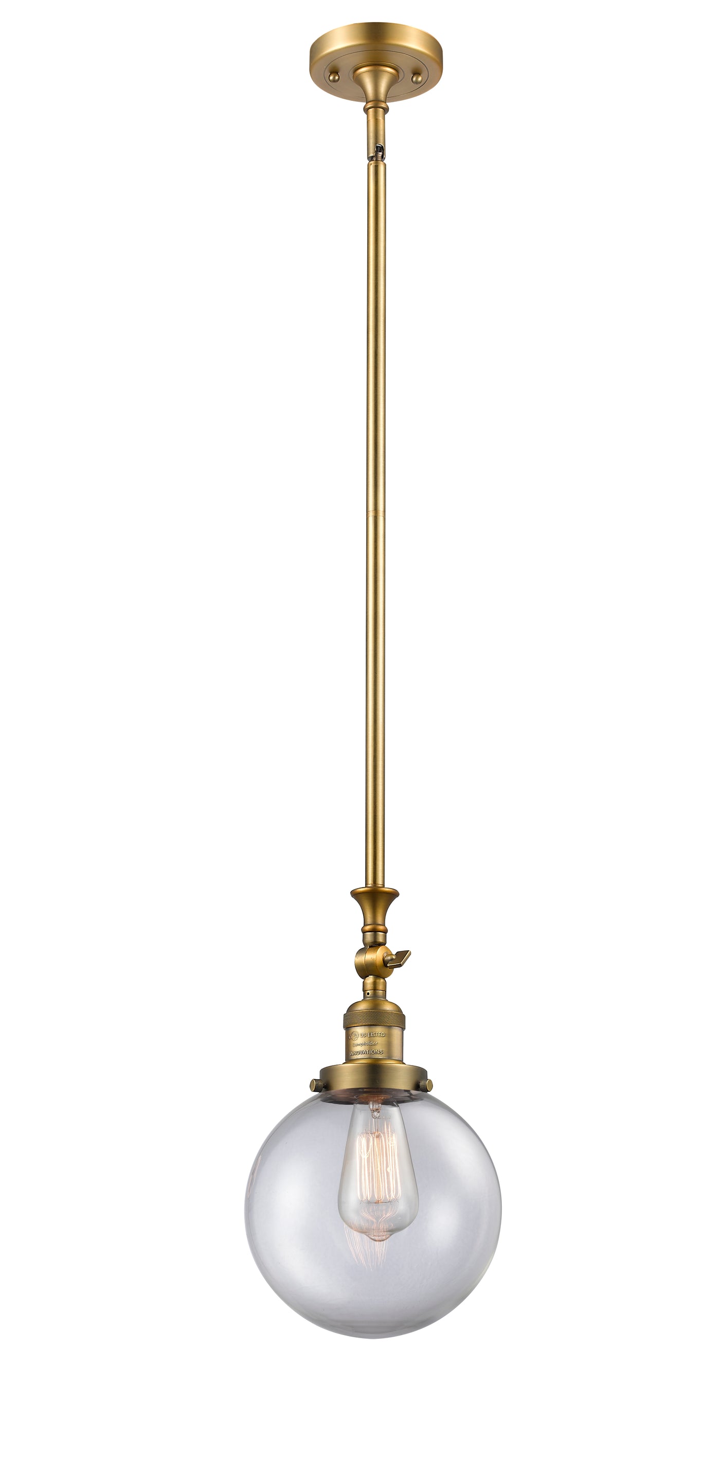 Franklin Restoration Mini Pendant Antique Brass