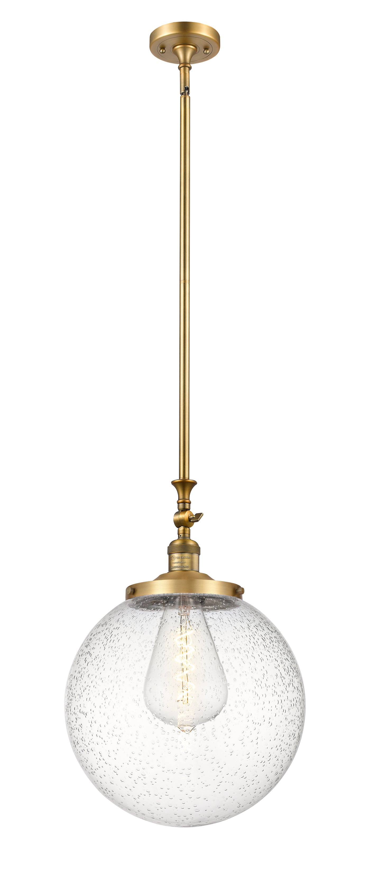 Franklin Restoration Mini Pendant Antique Brass