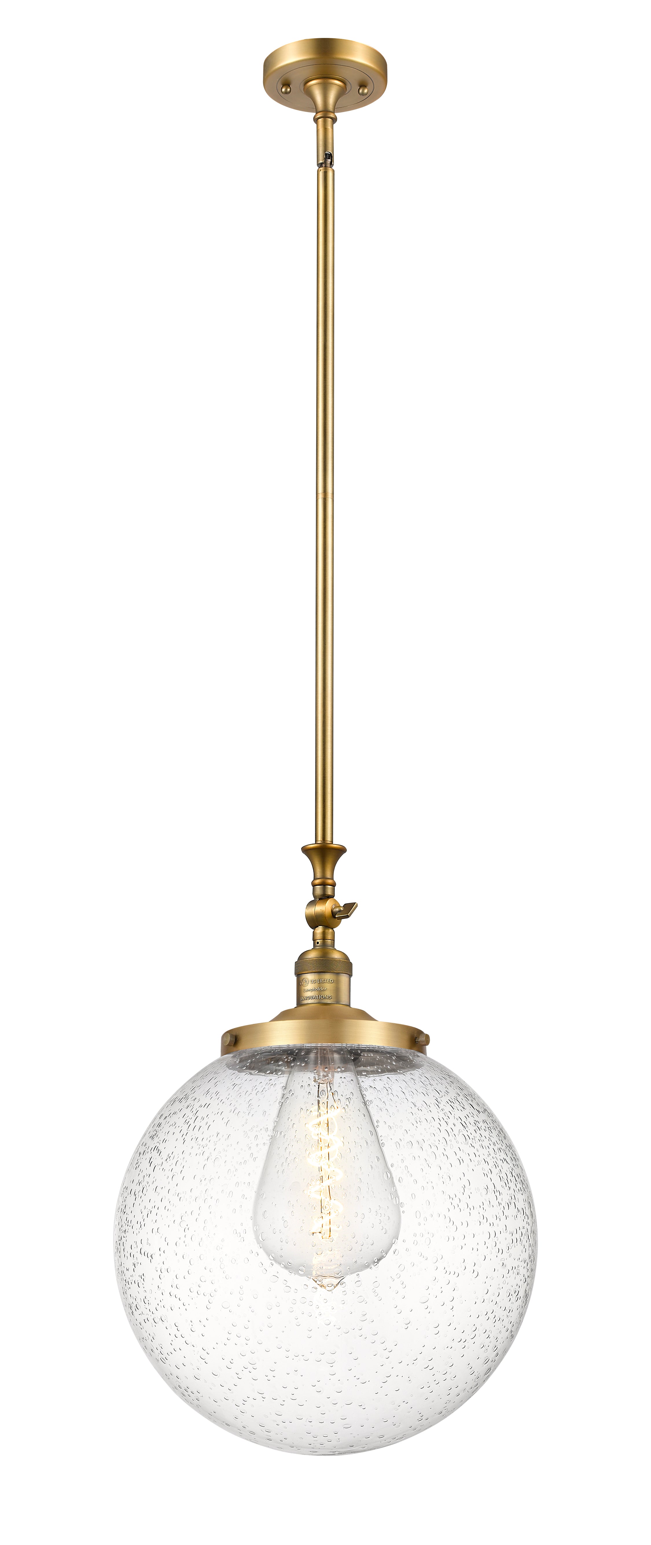 Franklin Restoration Mini Pendant Antique Brass