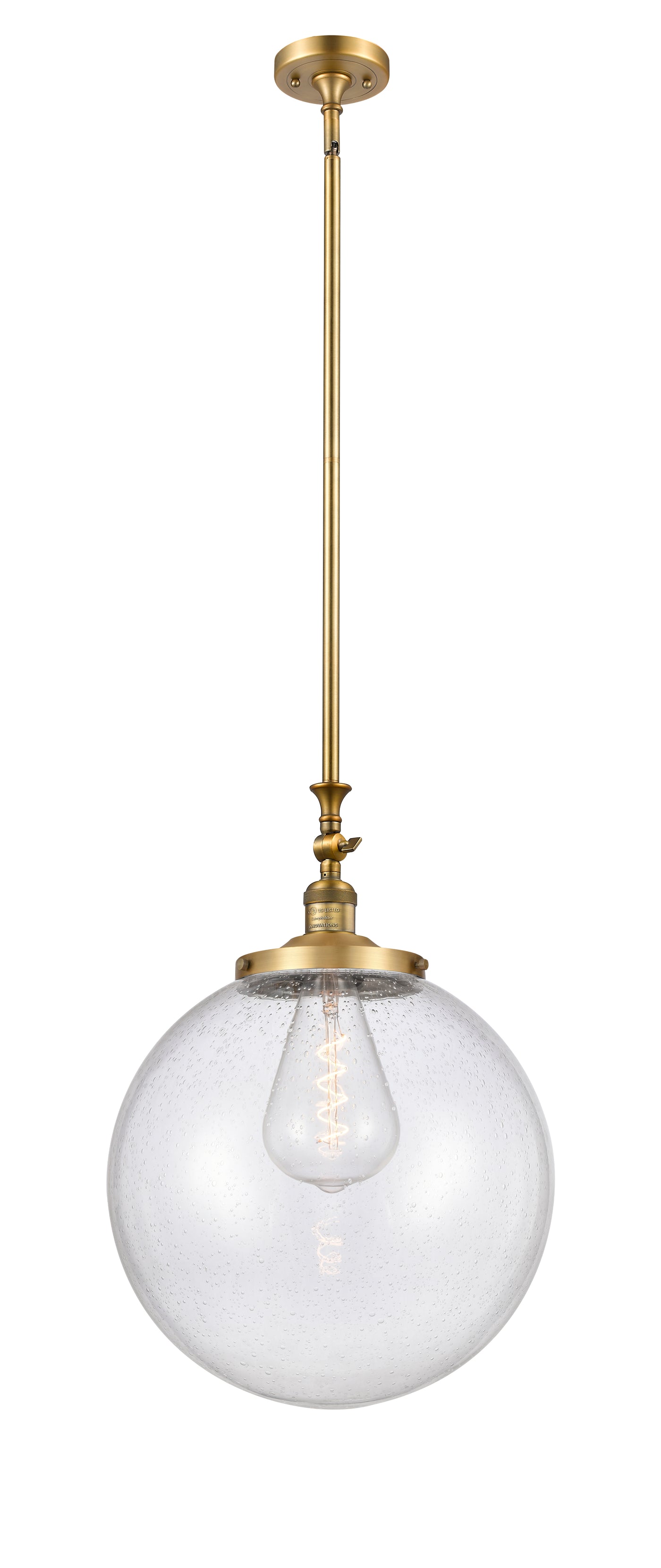 Franklin Restoration Mini Pendant Brass
