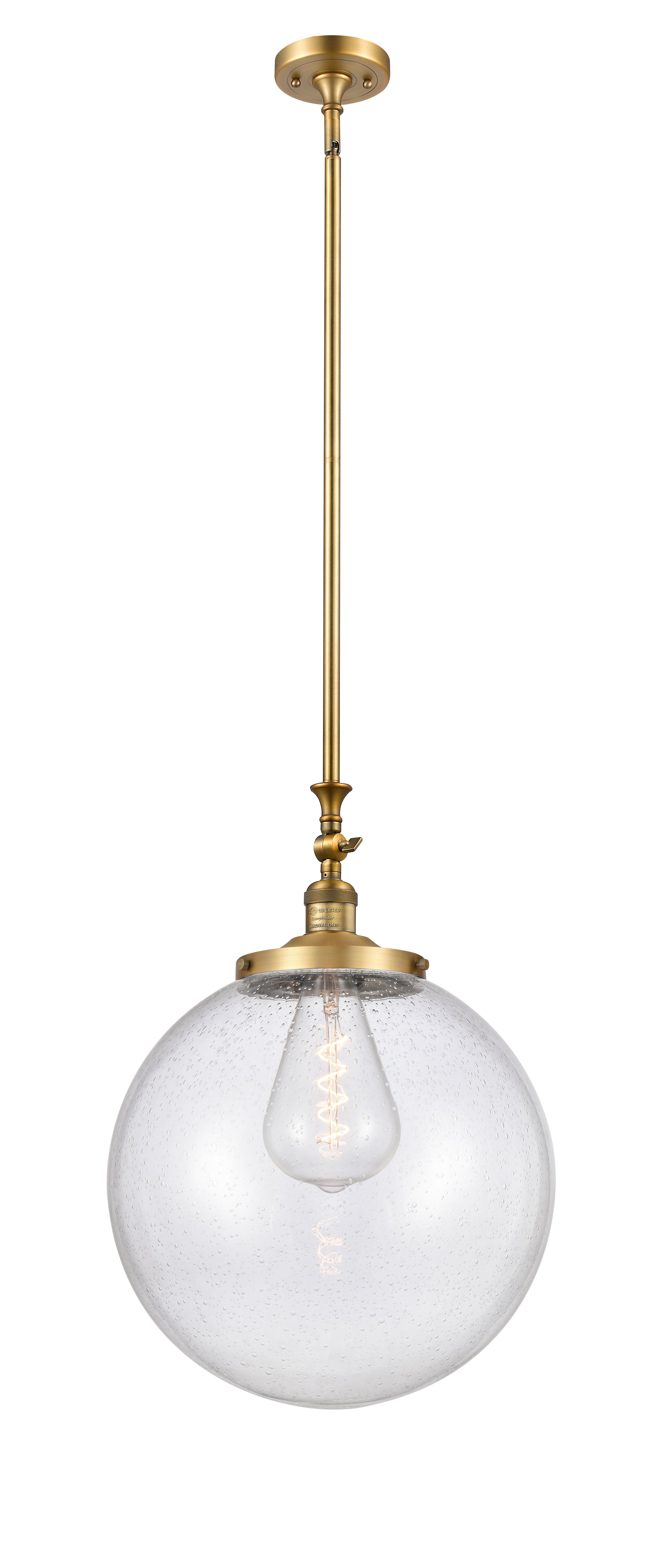Franklin Restoration Mini Pendant Brass