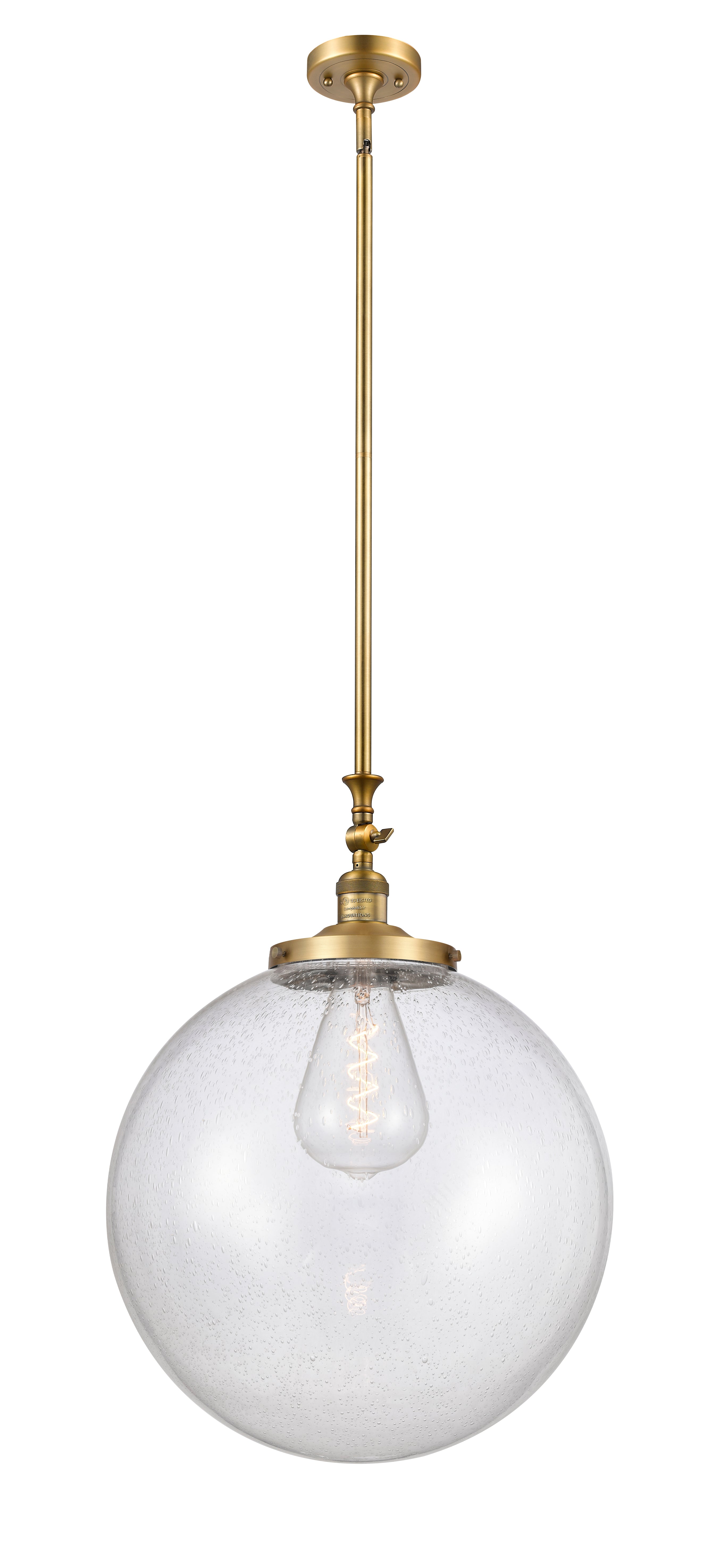 Franklin Restoration Mini Pendant Cast Brass