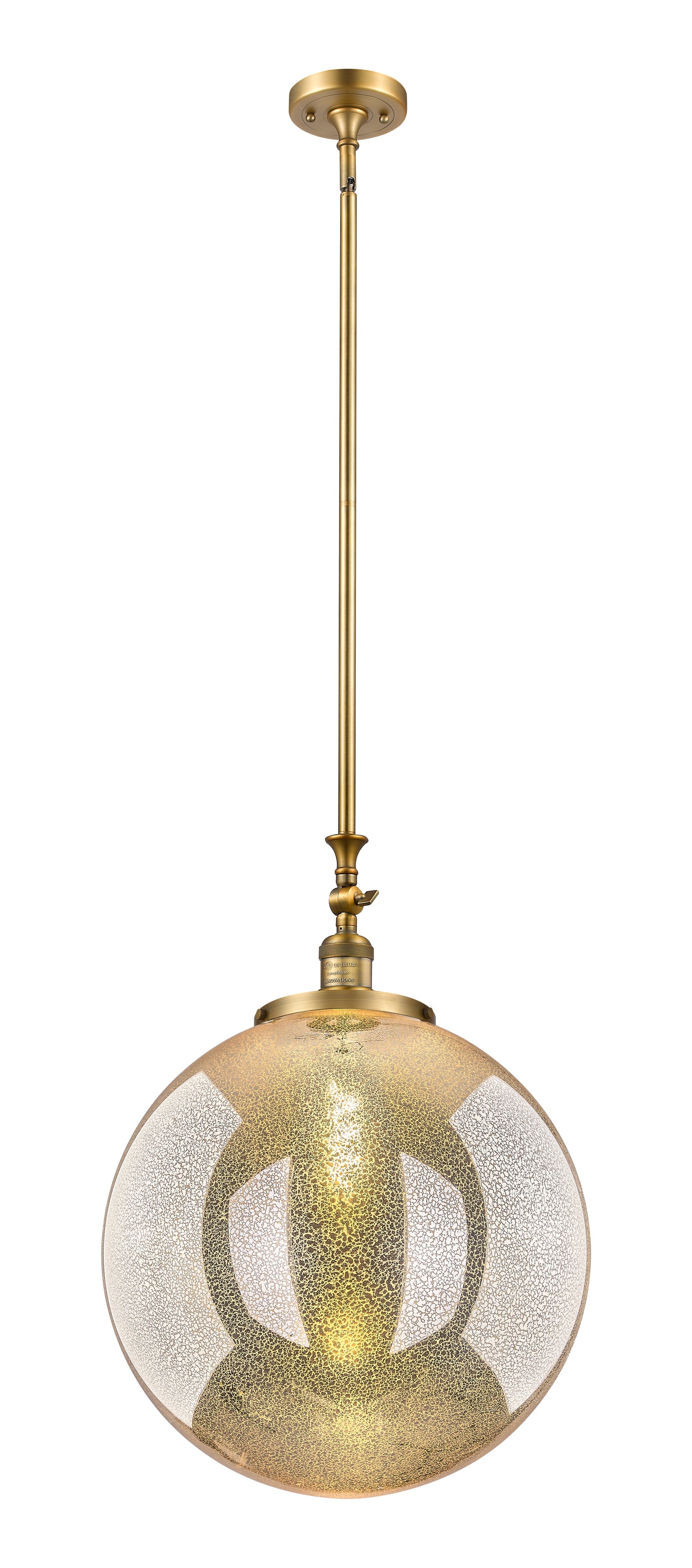 Franklin Restoration Mini Pendant Cast Brass
