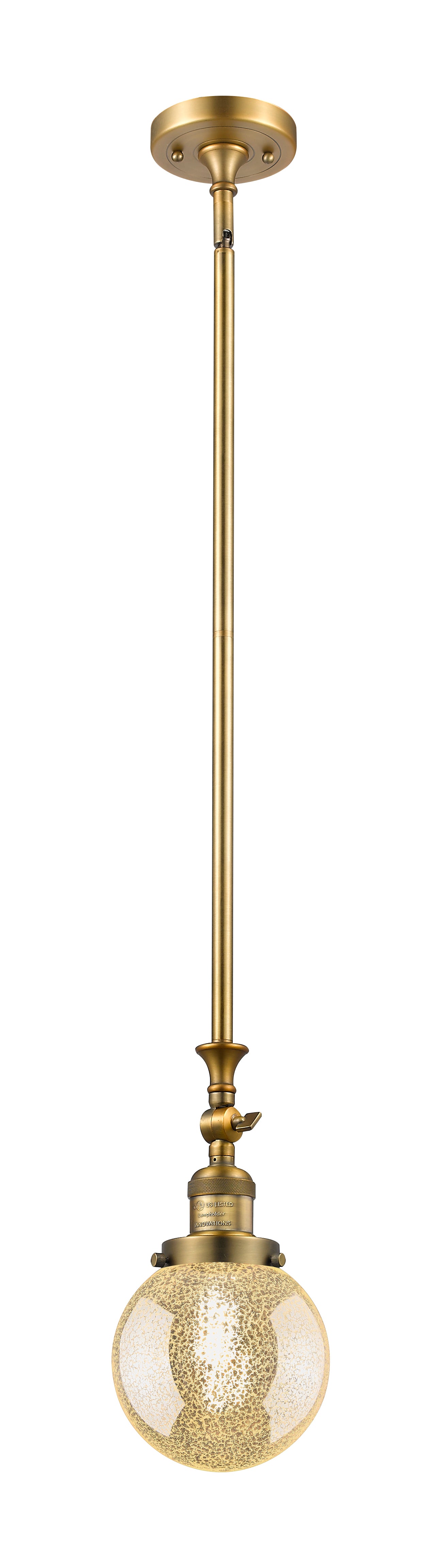 Franklin Restoration Mini Pendant Cast Brass
