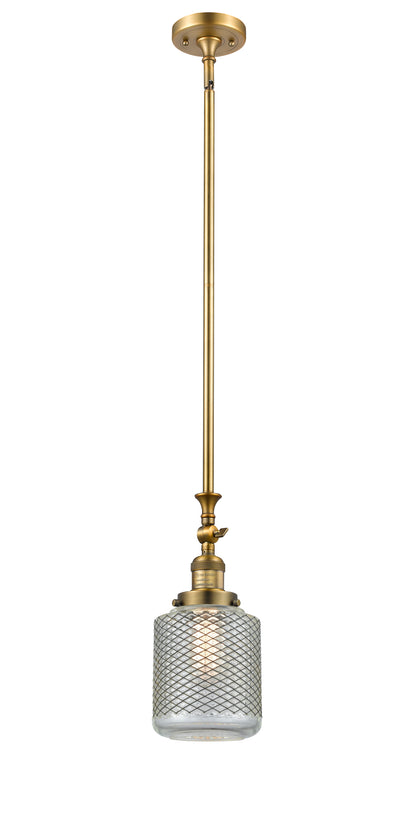 Franklin Restoration Mini Pendant Antique Brass