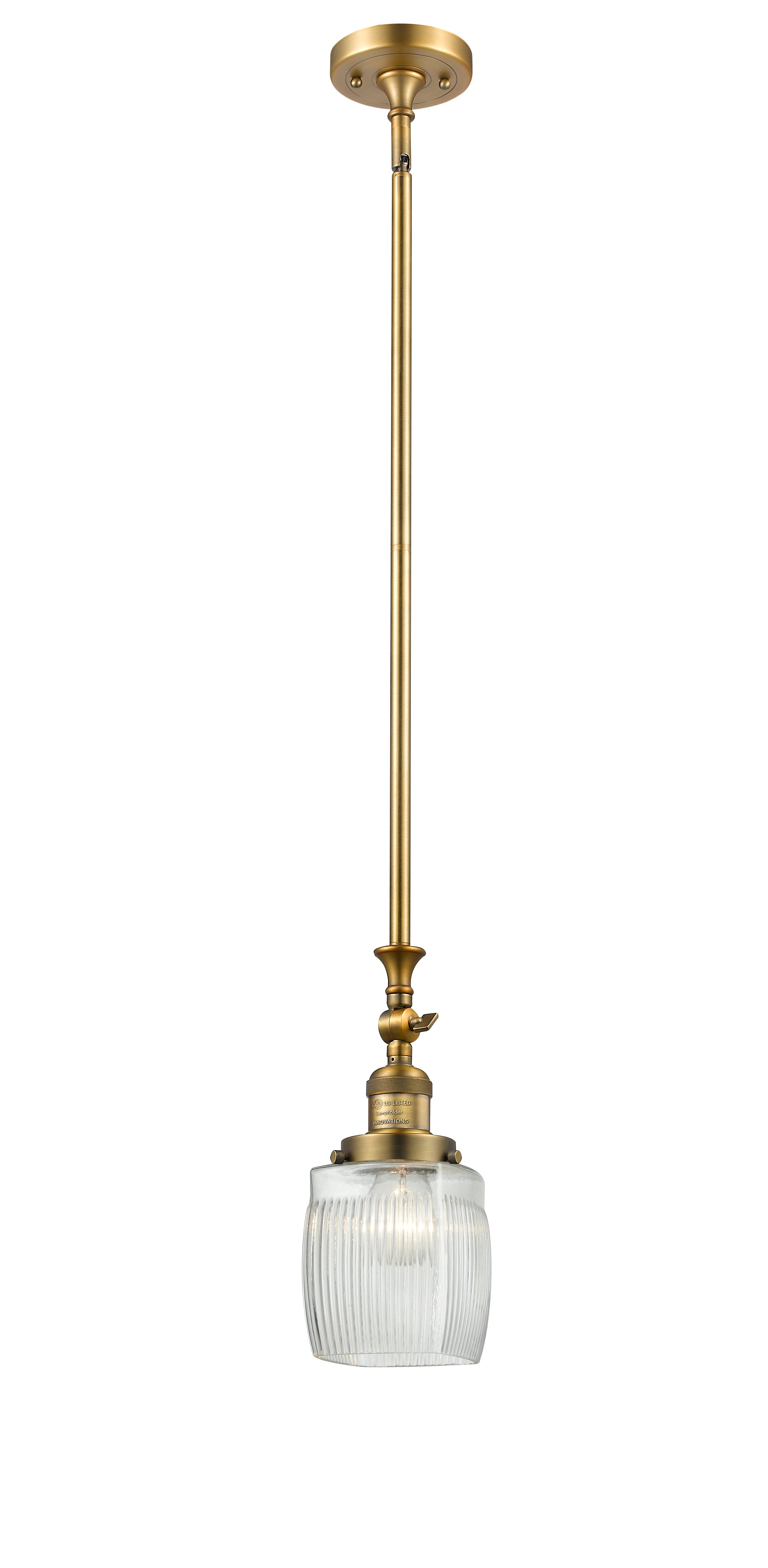 Franklin Restoration Cast Brass Pendant